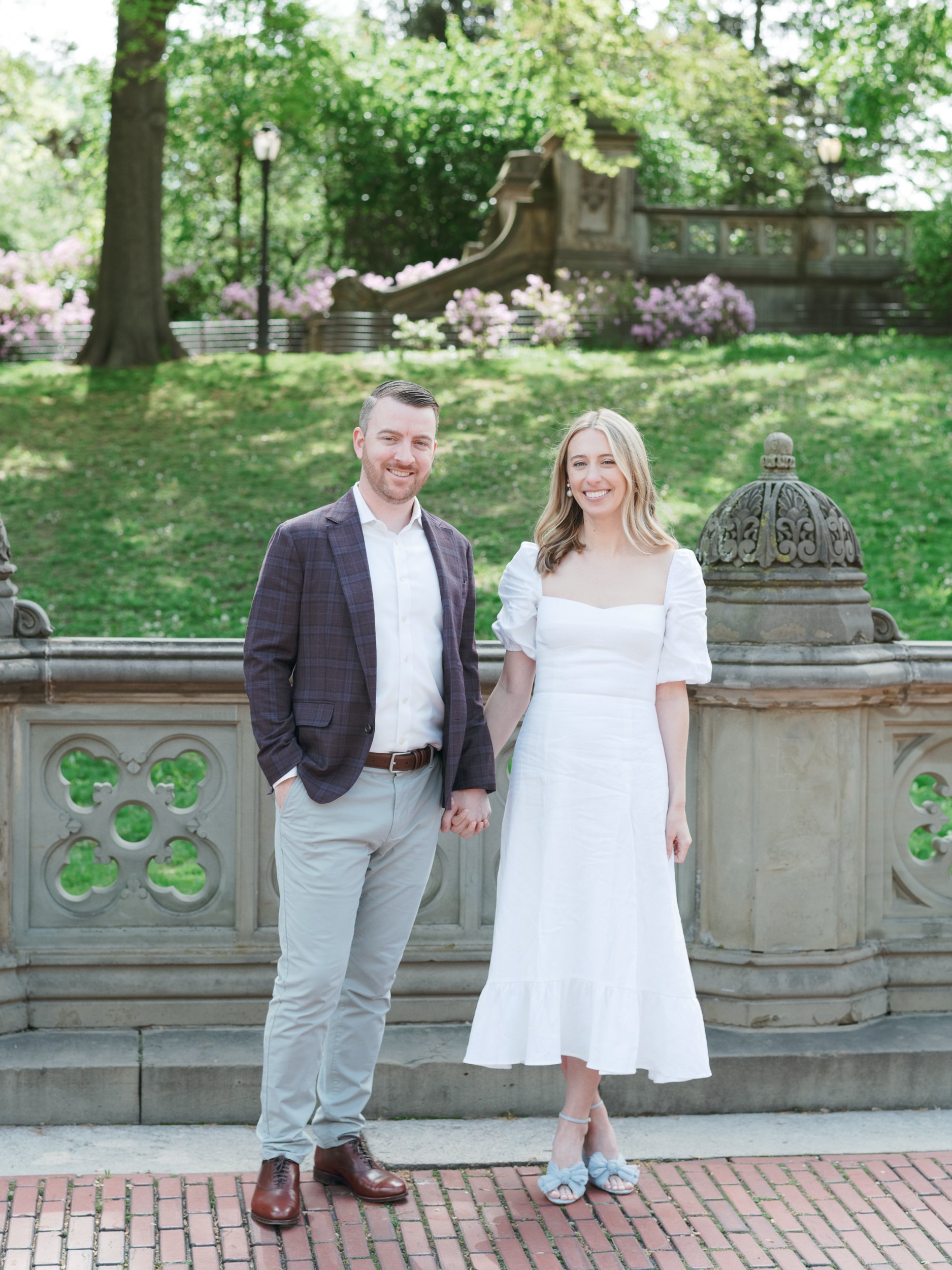 Central Park Engagement Photos