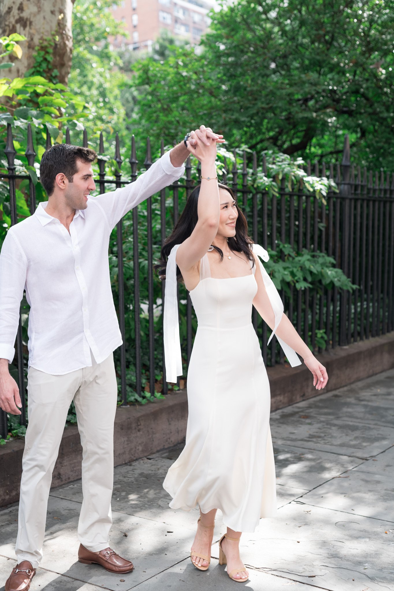 Gramercy Park Engagement Session NYC