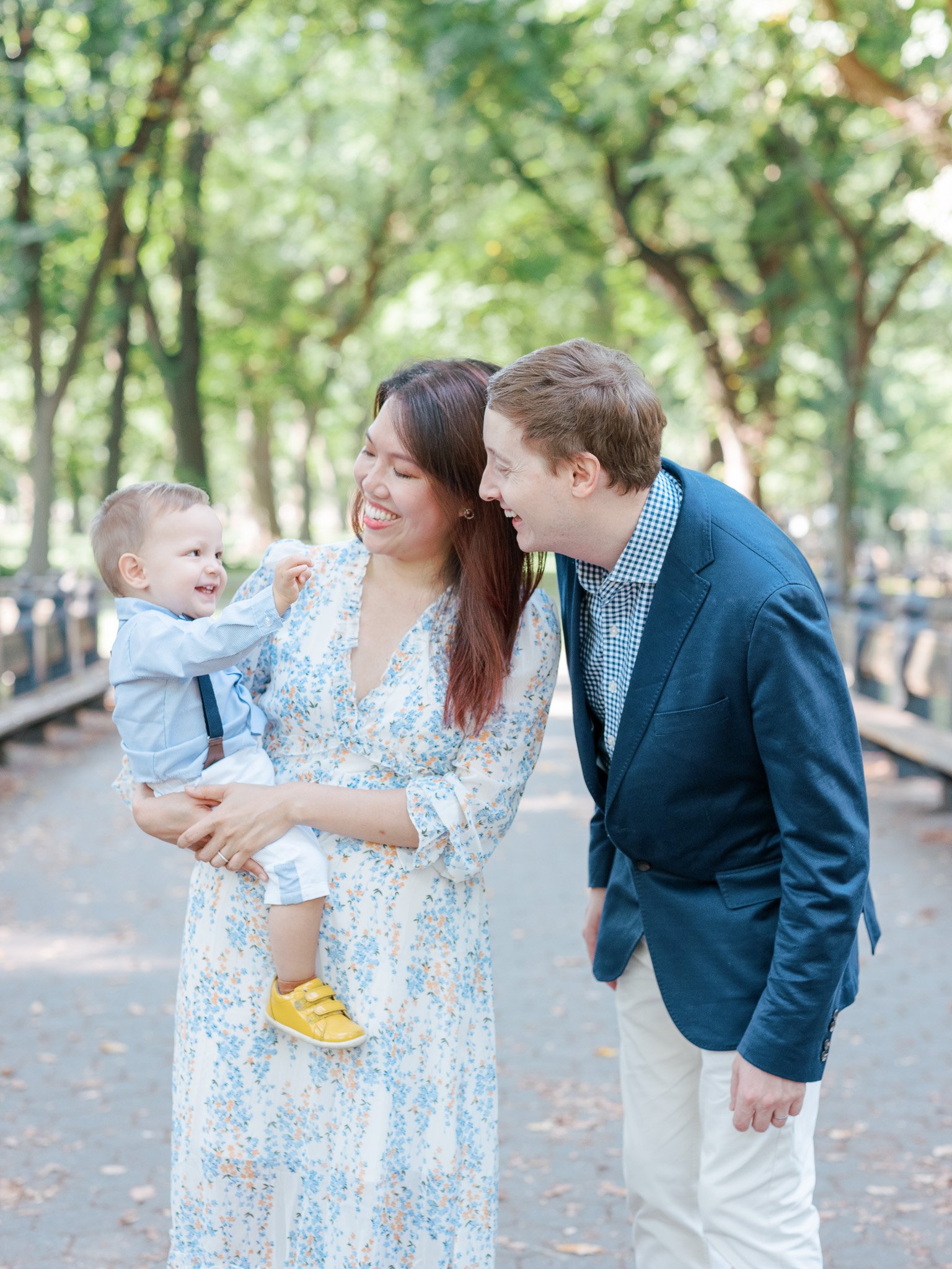 NY Family Photographer - Fall Family Photos in Central Park, NYC