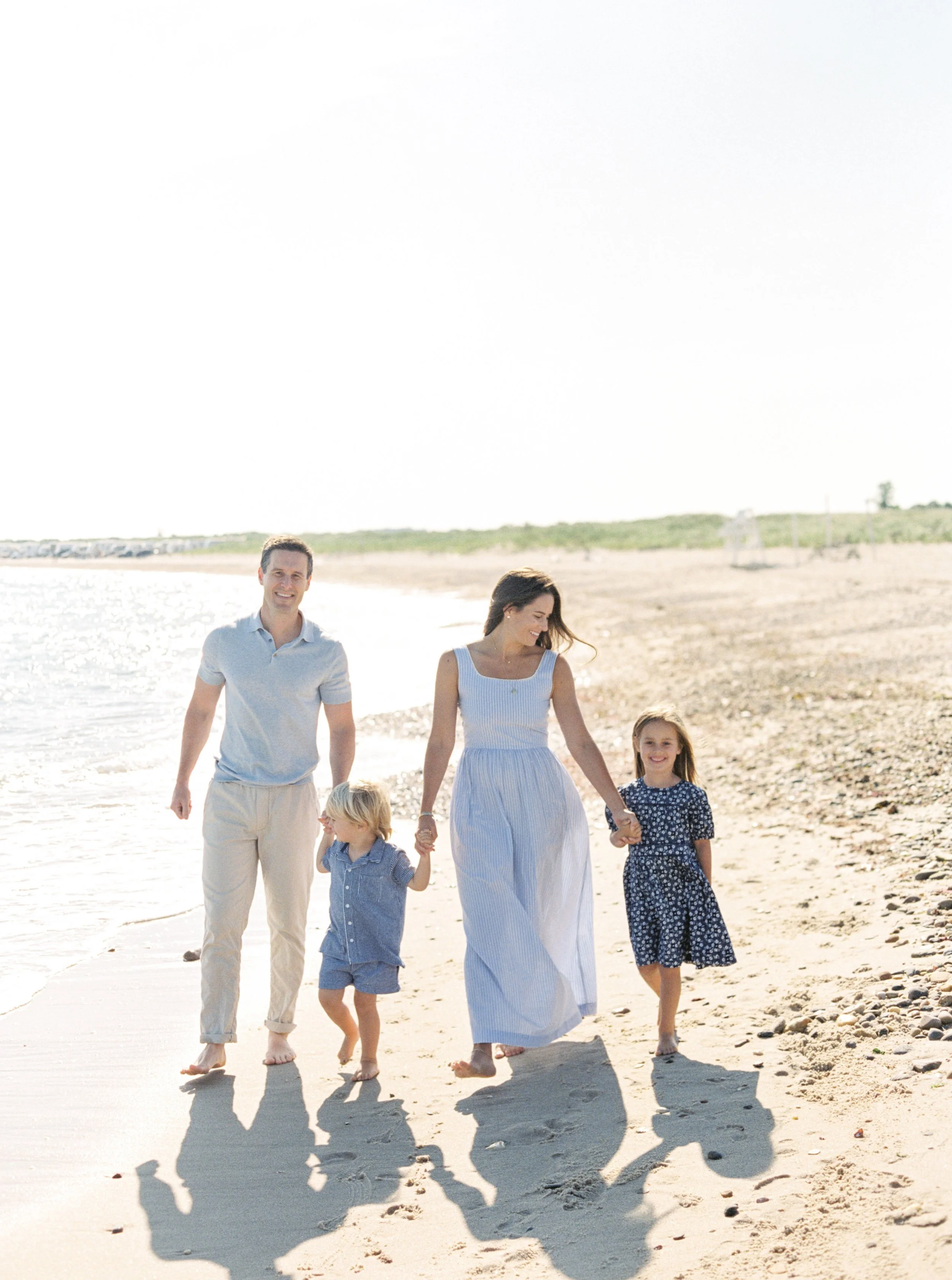 Montauk Family Photos on the Beach - What to wear for your beach family photos in the Hamptons