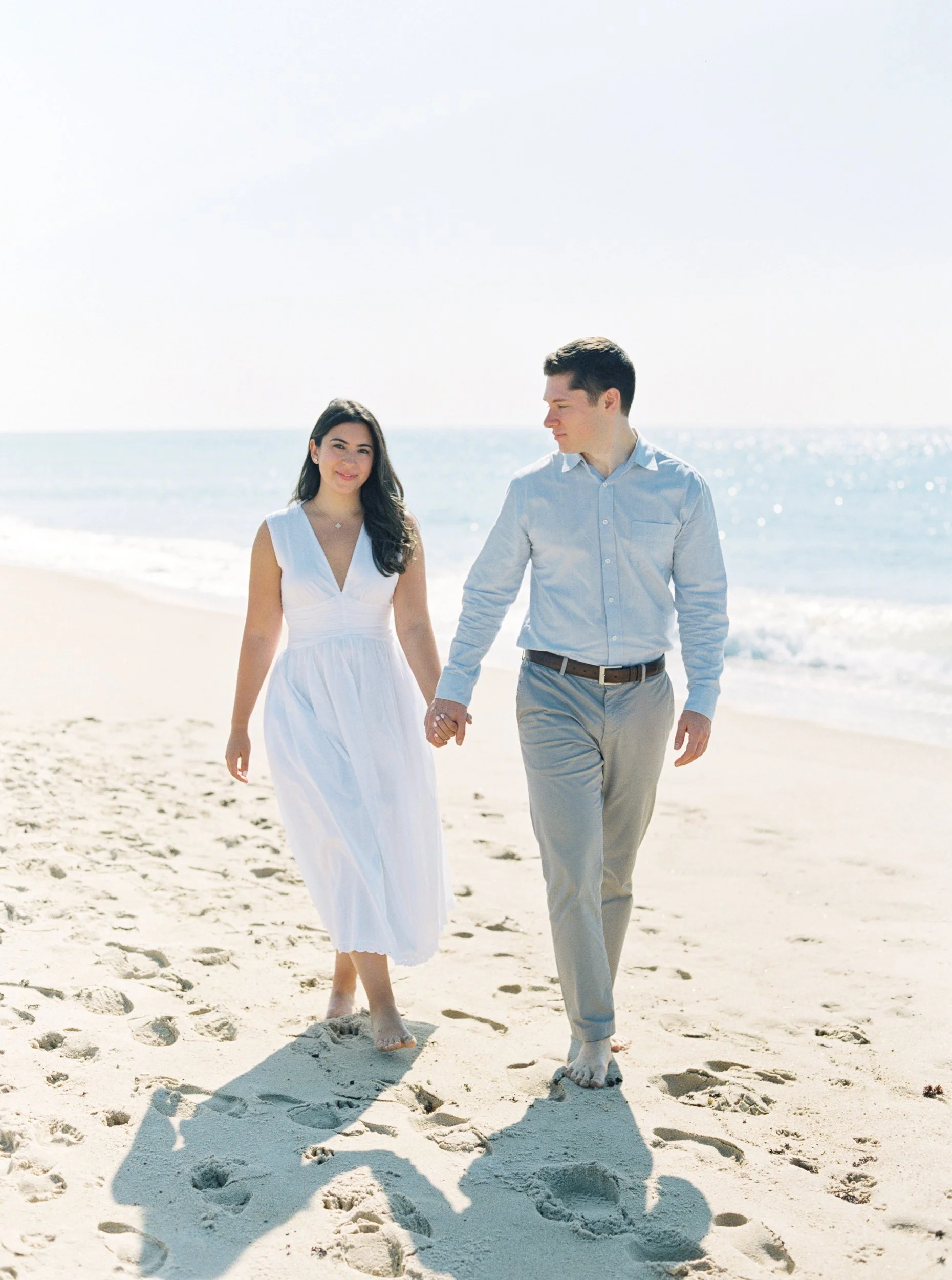 Beach Engagement Photos in Montauk, NY