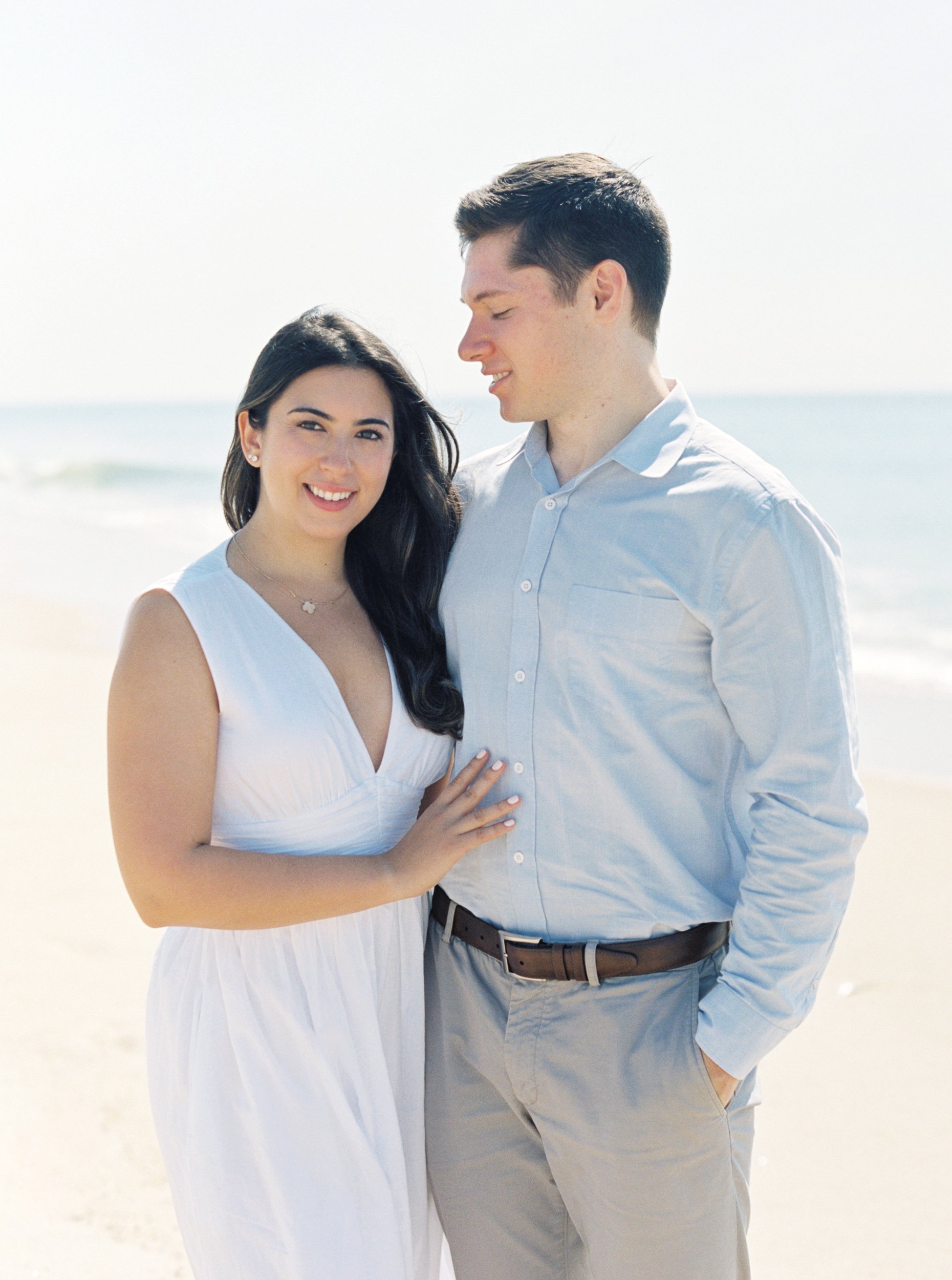 Beach Engagement Photos in Montauk, NY