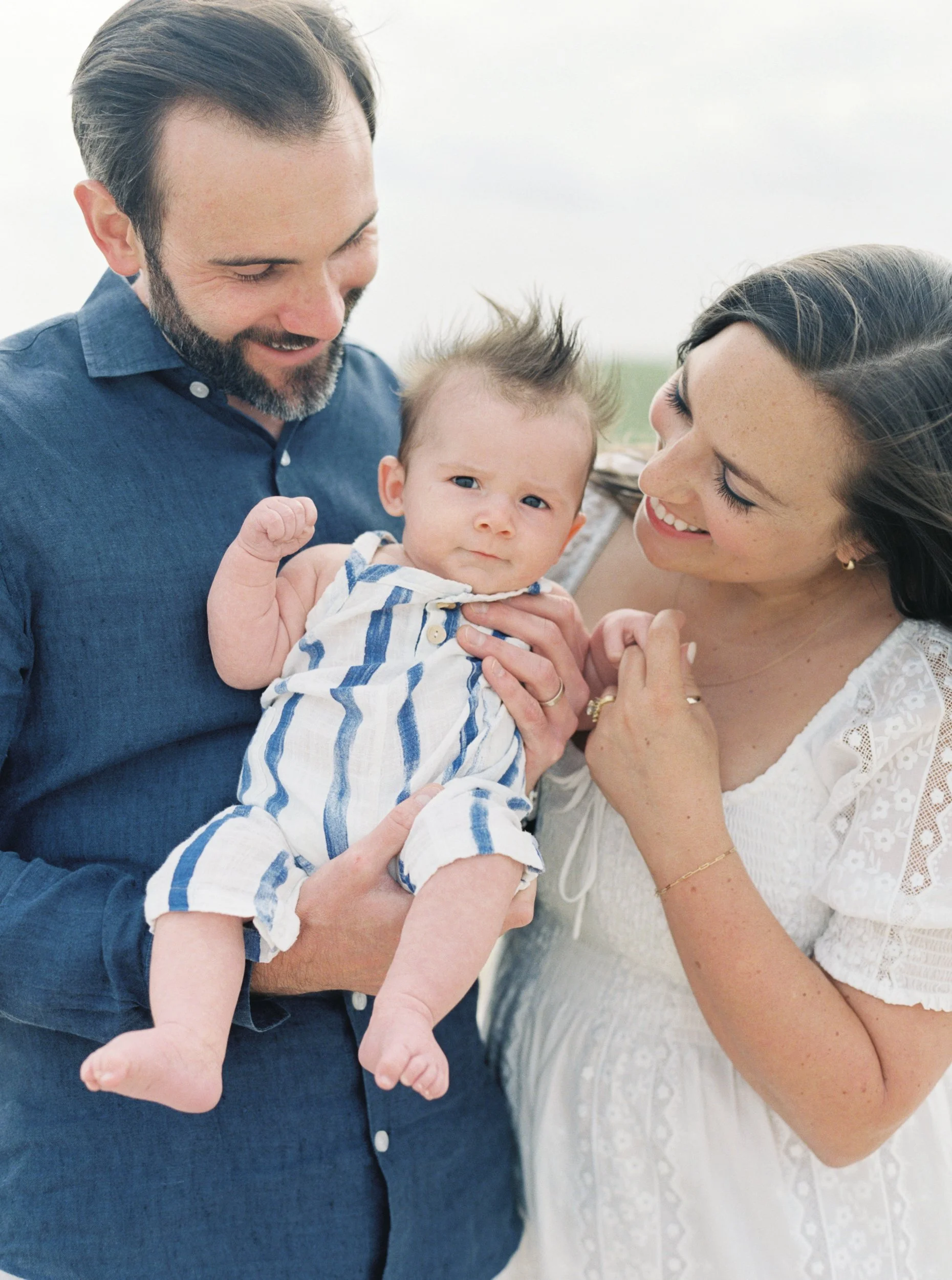 6 Month Milestone Session at the Beach