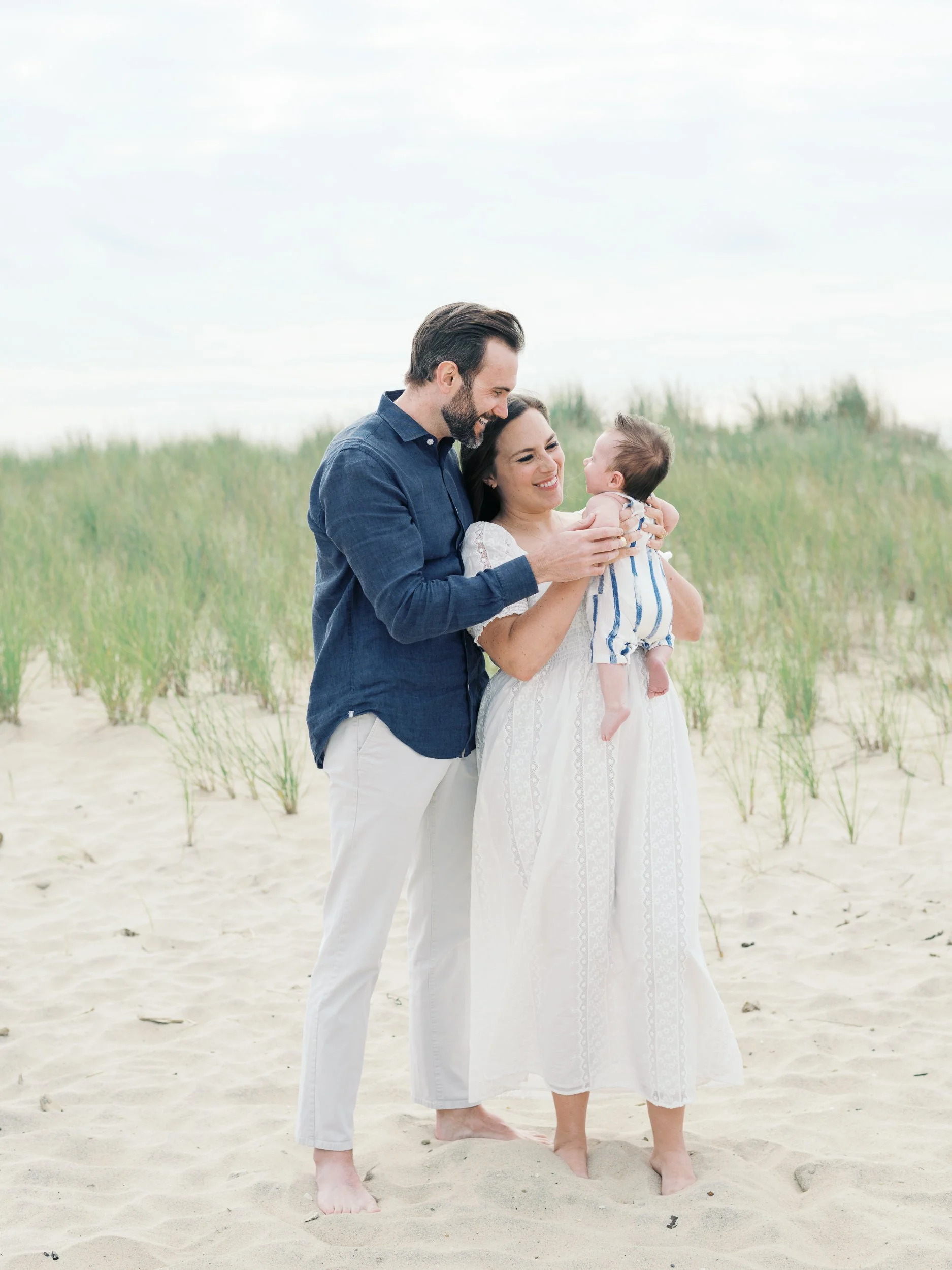 6 Month Milestone Session at the Beach