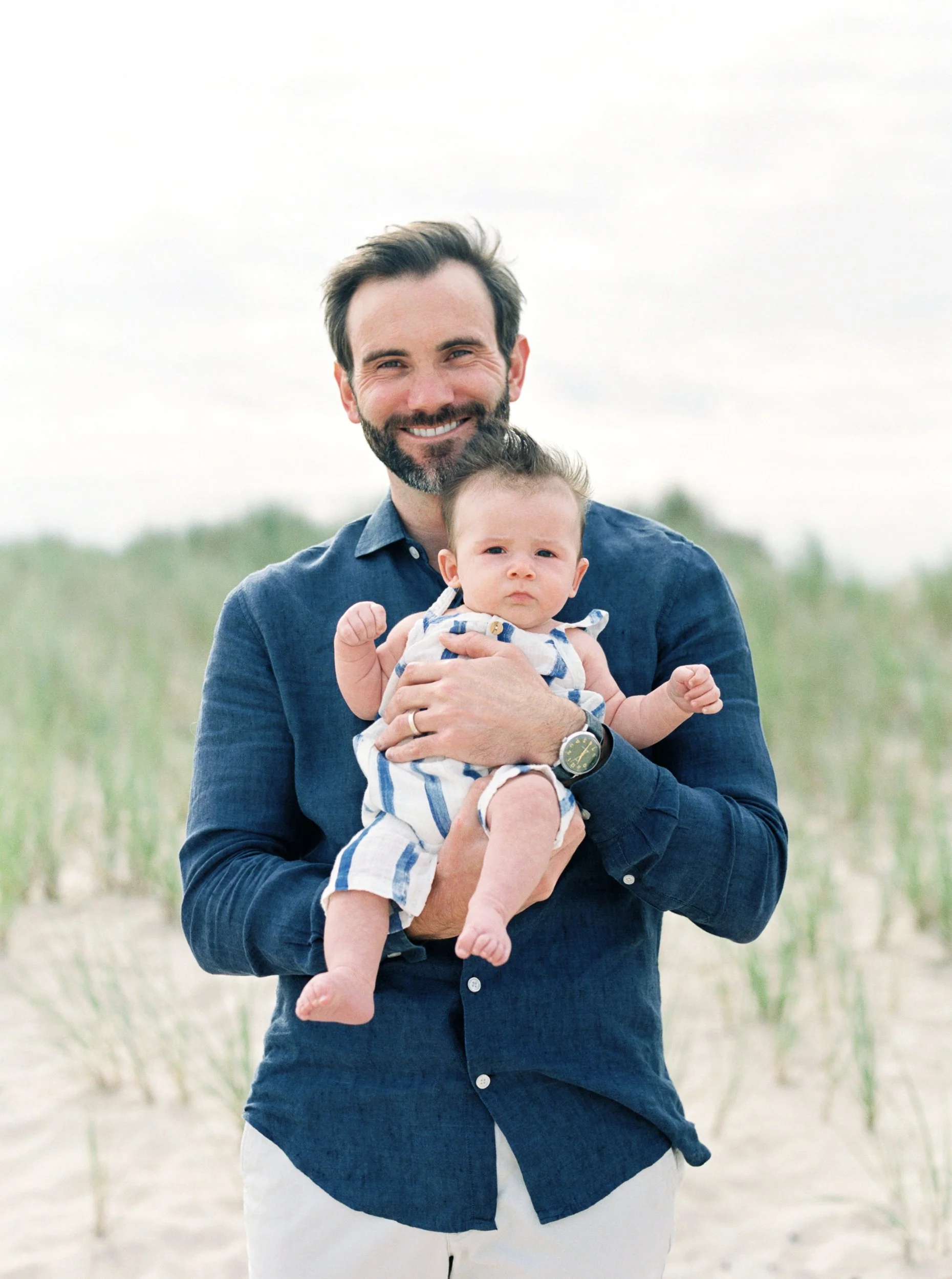 Sagg Main Beach Family Photos in The Hamptons