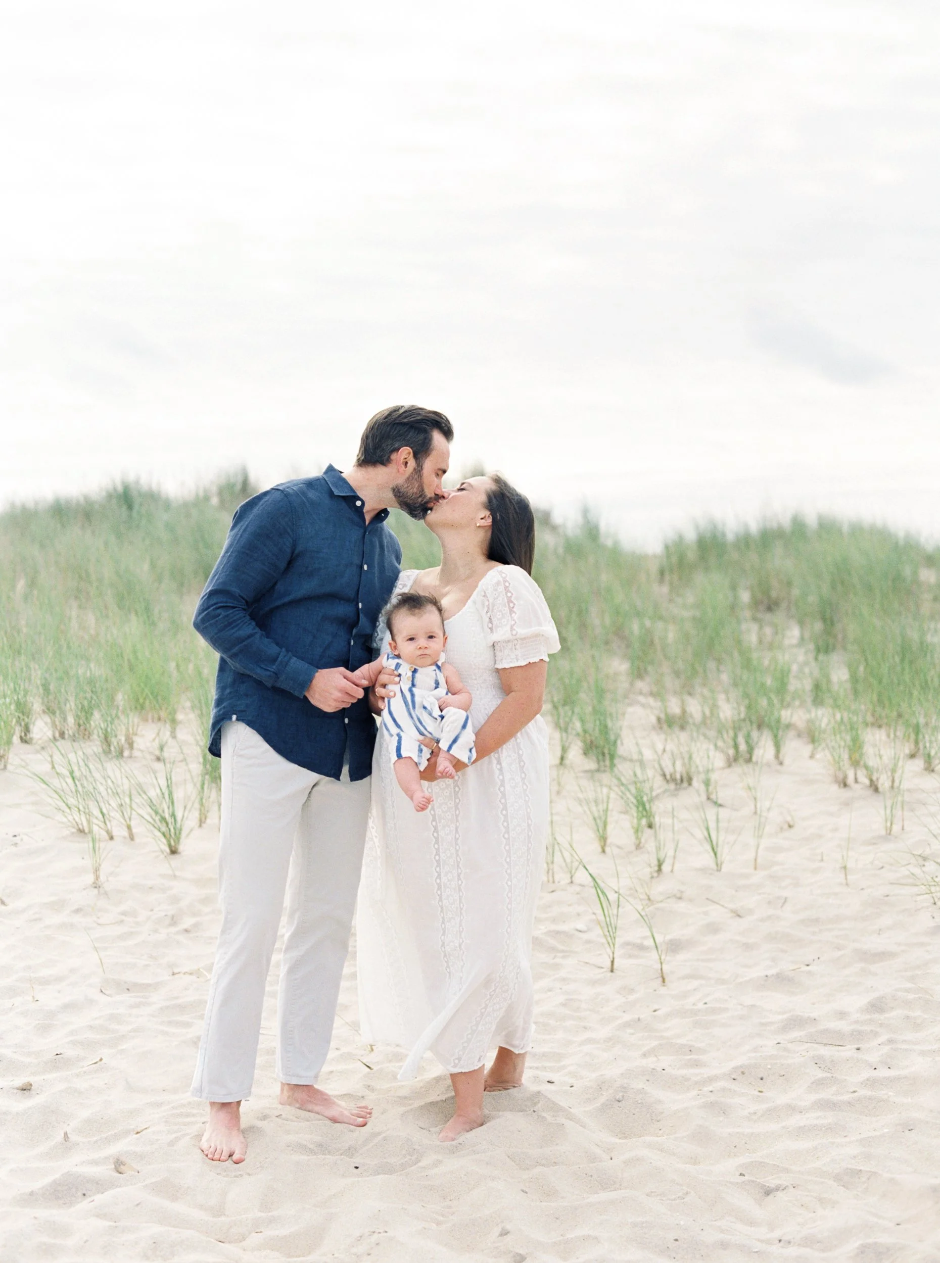 Sagg Main Beach Family Photos in The Hamptons