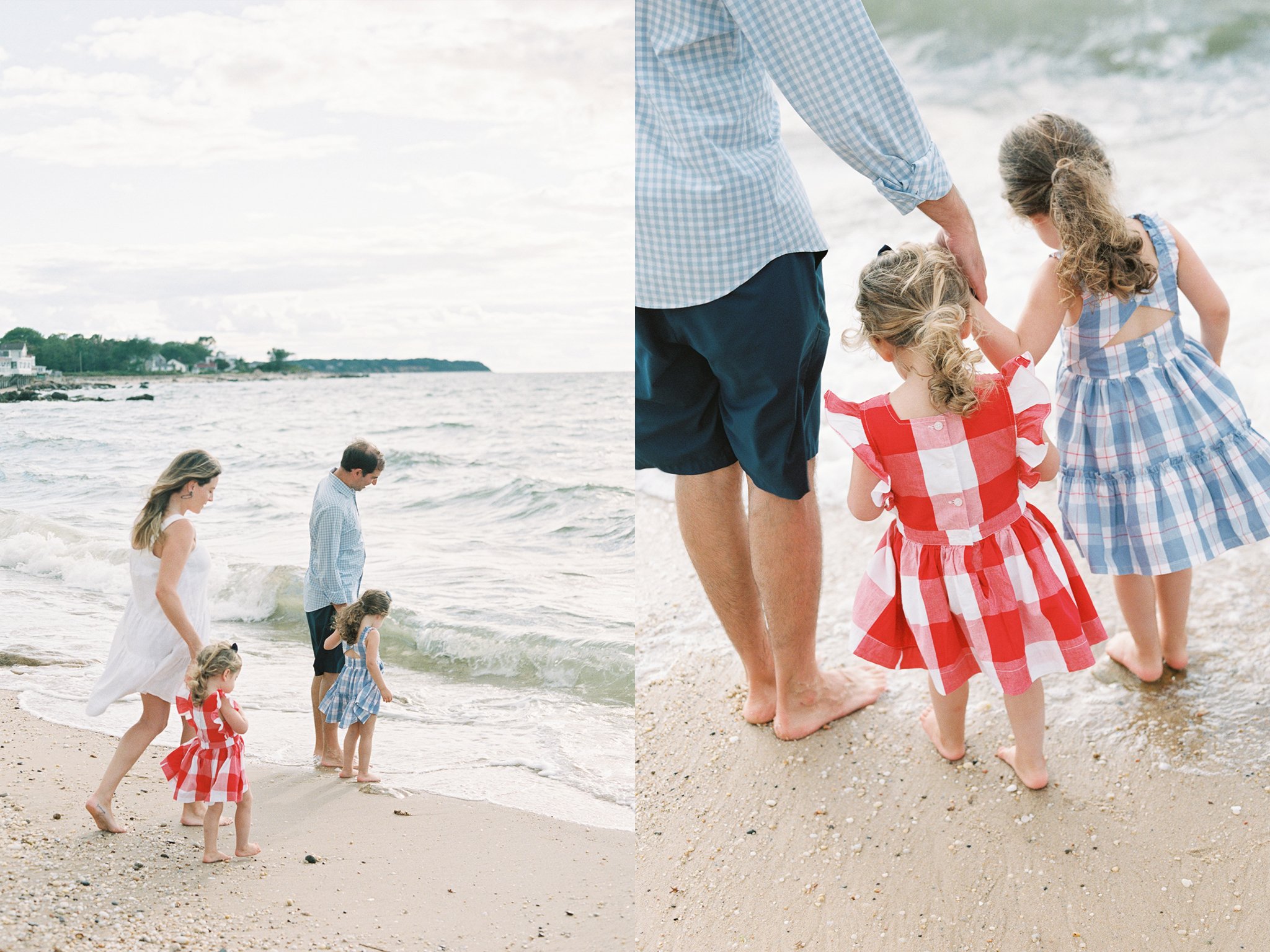 Family Beach Photo Session at the Soundview, Greenport, NY
