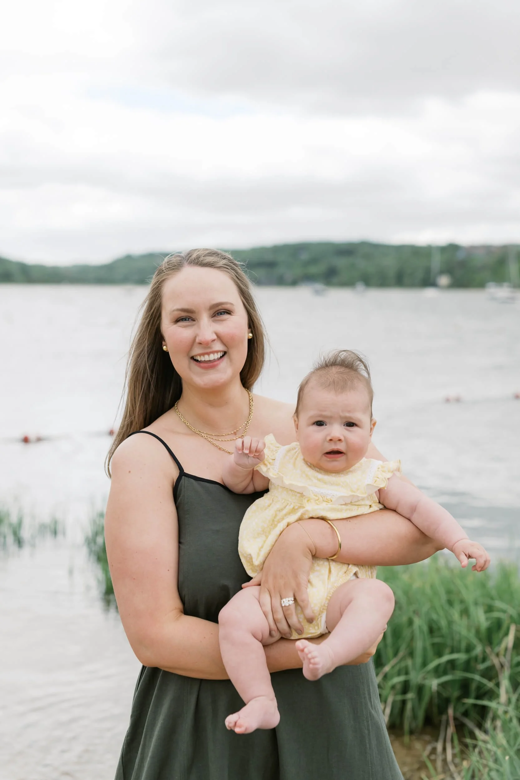 Mother and Daughter 6 month photos