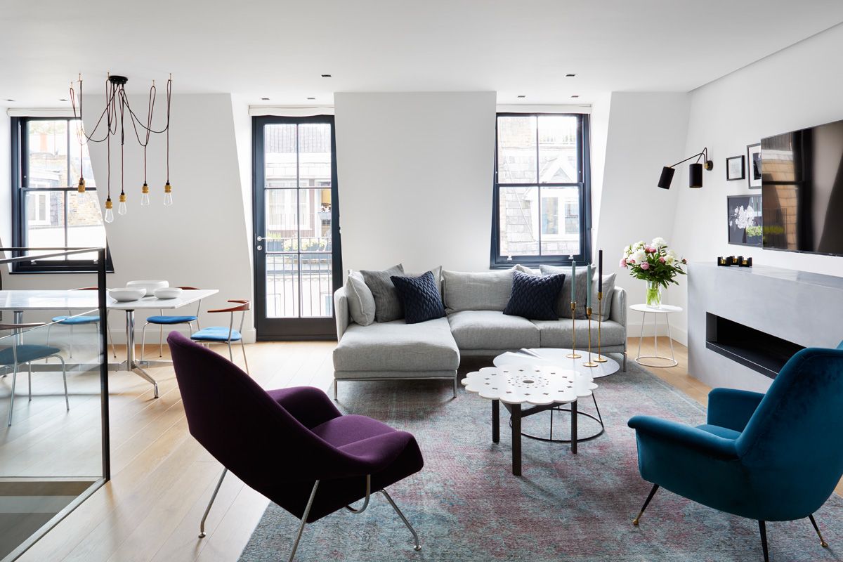 open plan living space