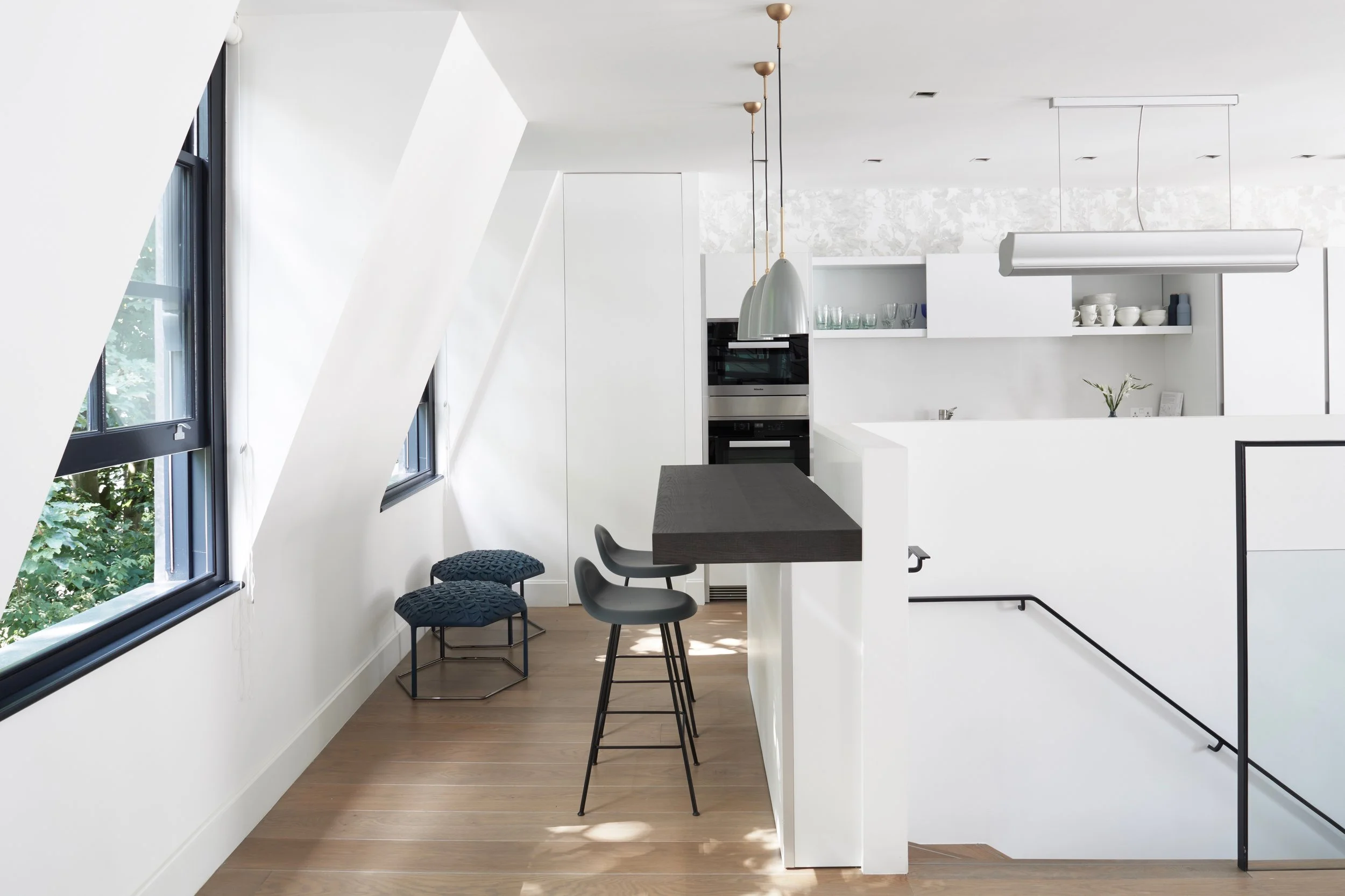 KITCHEN and bespoke staircase