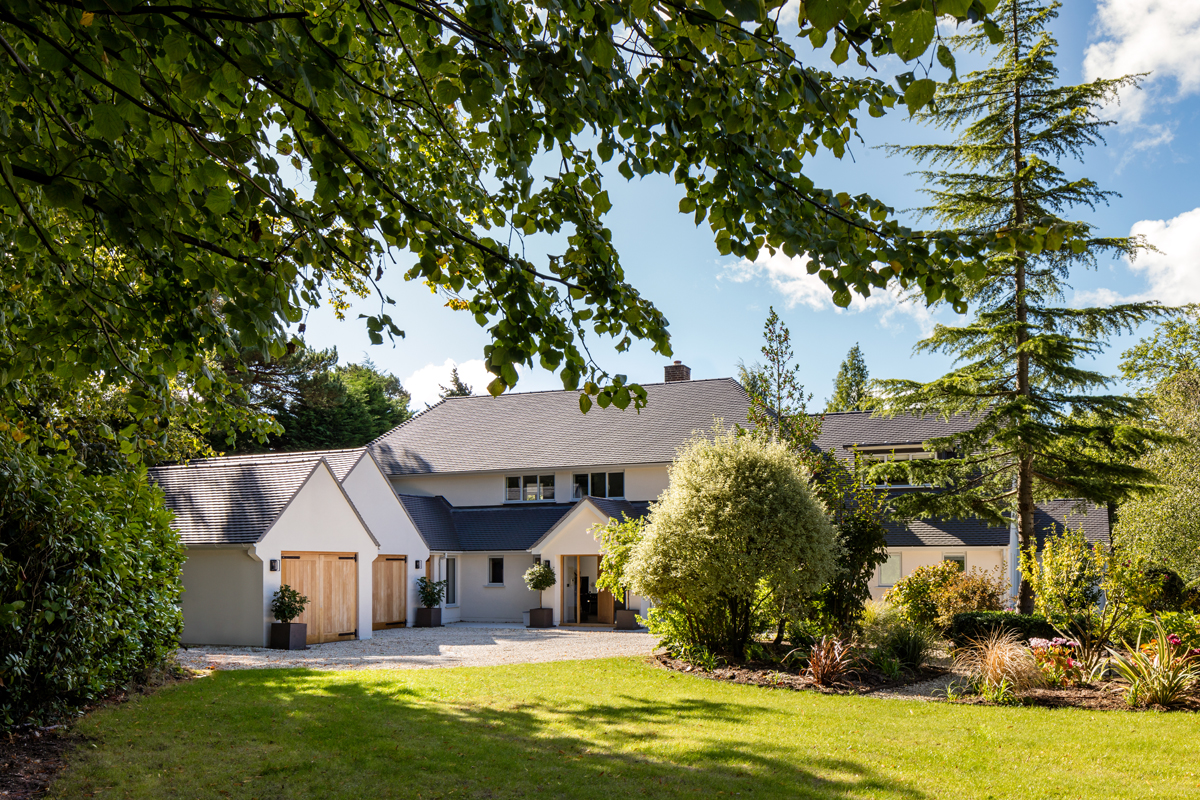 house and gardens