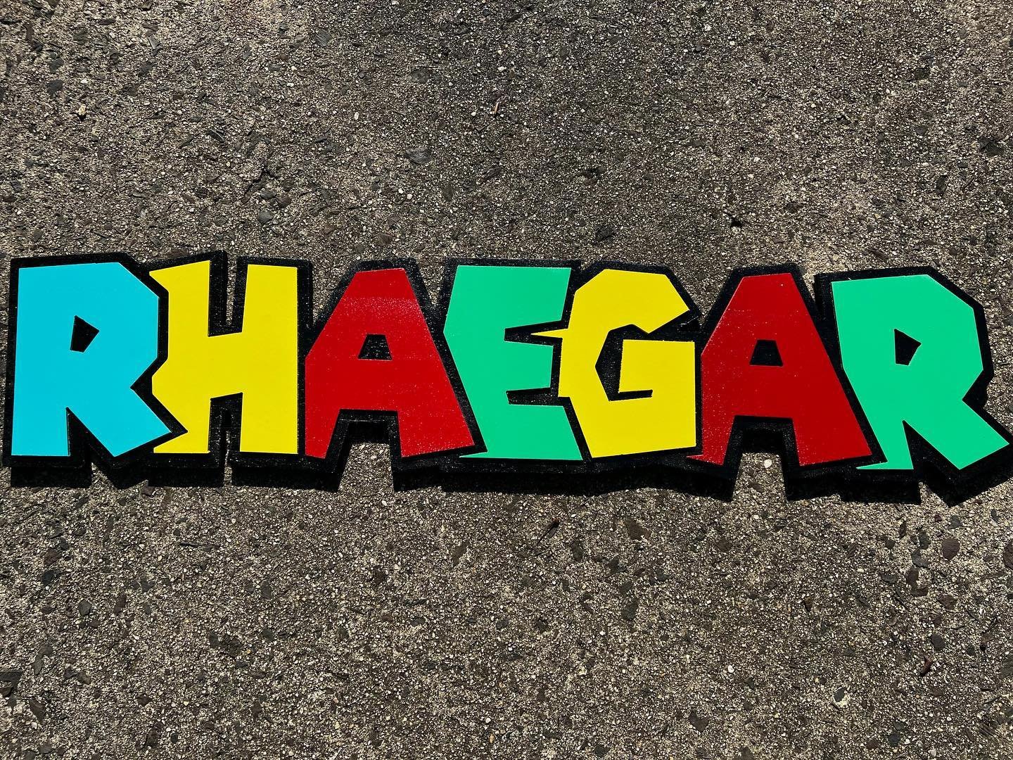 Mario inspired name signs