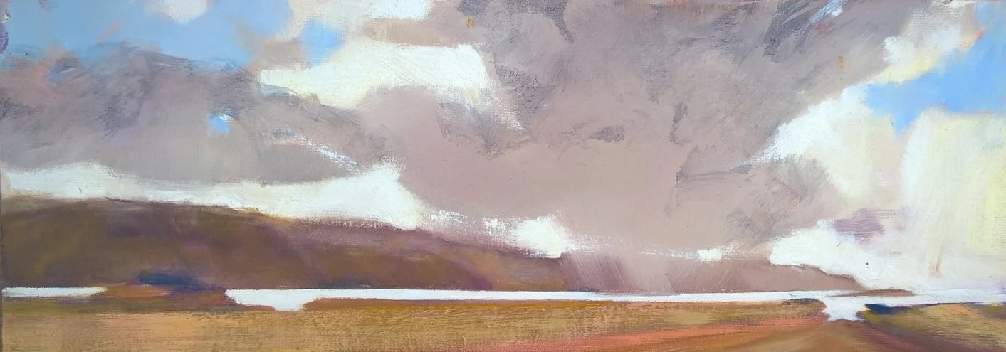 Sky kissing Mull 2 - 19 x 50cm
