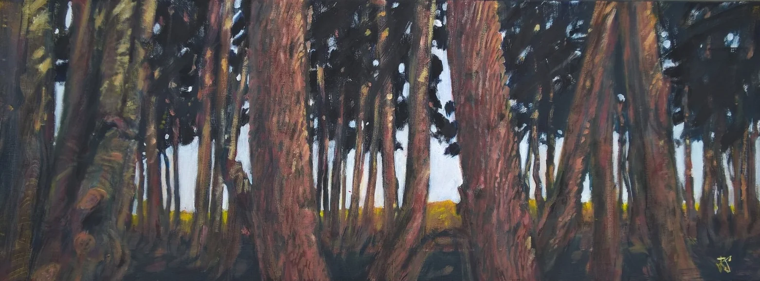 Out of the woods - 20 x 80cm