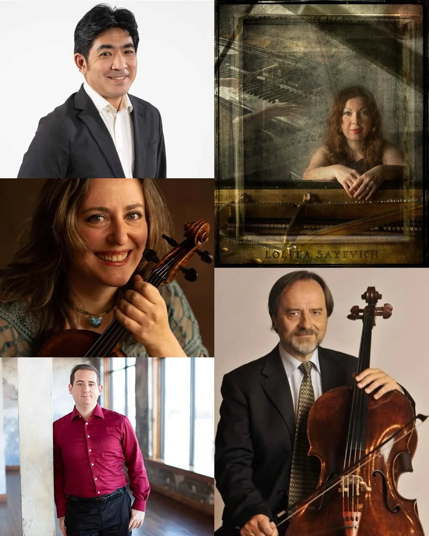 Thurs. 10/23 at 7:30pm ✨

This Side-by-Side concert will feature International Center for Music cellist Daniel Veis, pianist Lolita Lisovskaya-Sayevich and violist Christine Grossman performing with the KC Symphony&rsquo;s first violinist and concert