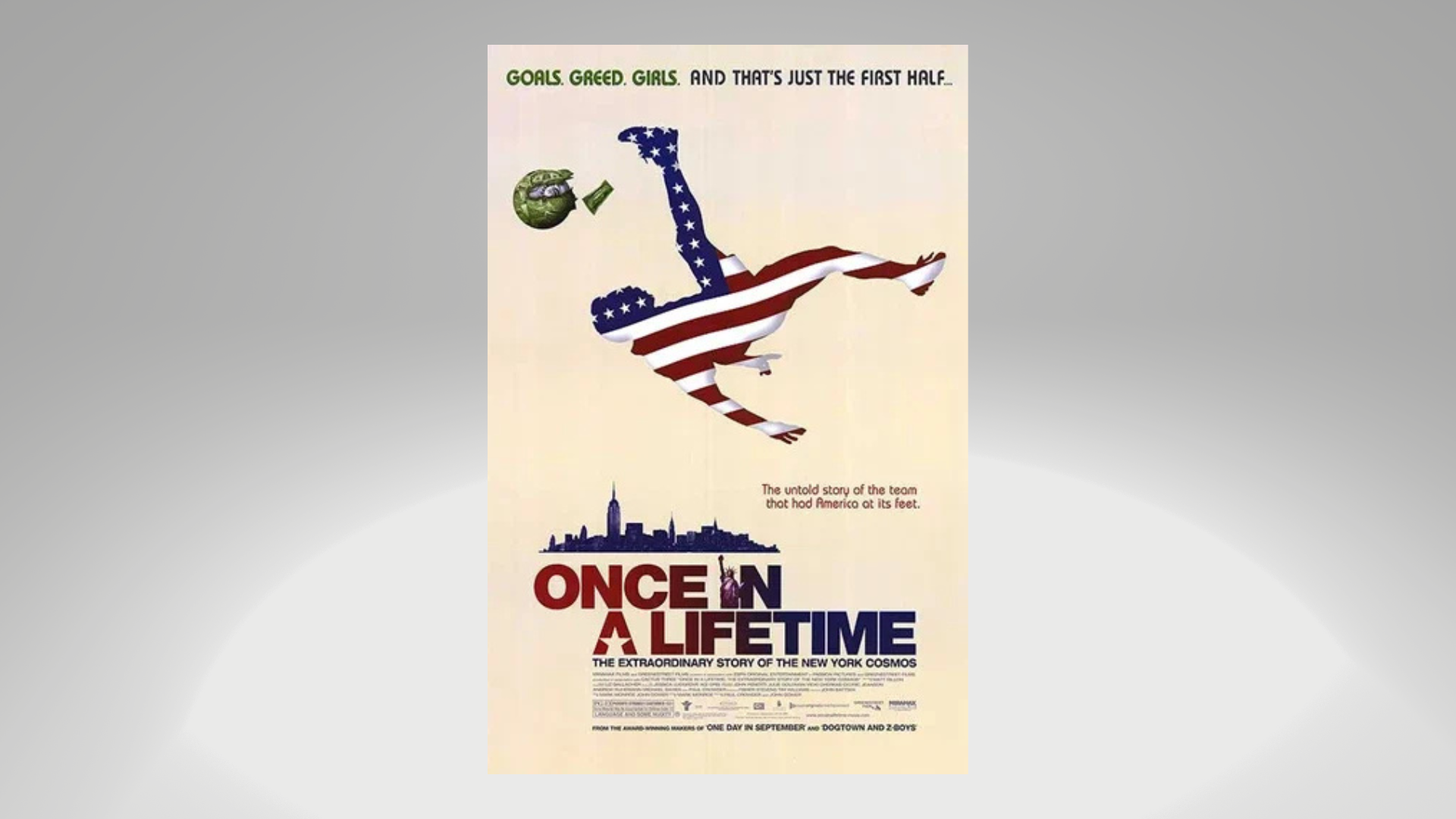 FILM SCREENING: Once in a Lifetime: The Extraordinary Story of the New York Cosmos
