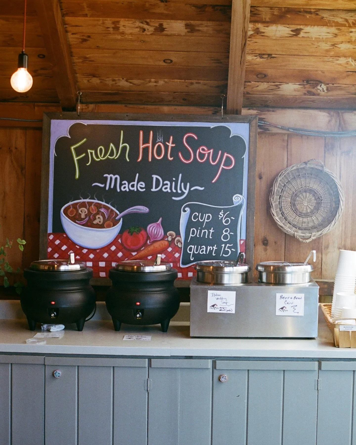 Cold days like these have us missing our fresh, hot soup lineup 🥣✨We&rsquo;re so grateful to be awarded Best Prepared Foods by @newportbuzz ✨ and even more excited to keep building onto our prepared food selection this spring. Stay tuned for what&rs