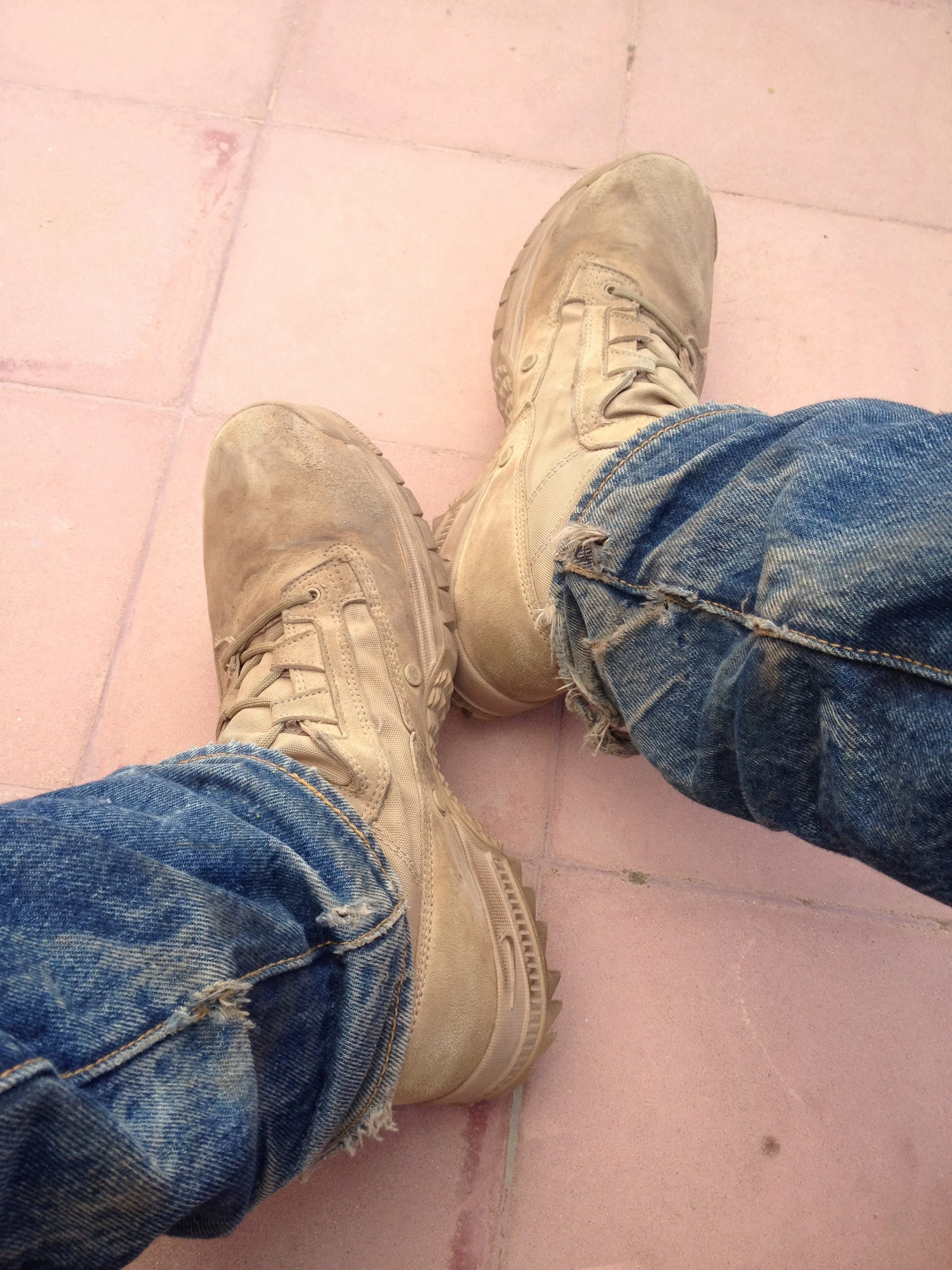 Three weeks of travel, plus some time in New Mexico, the boots are holding up well.