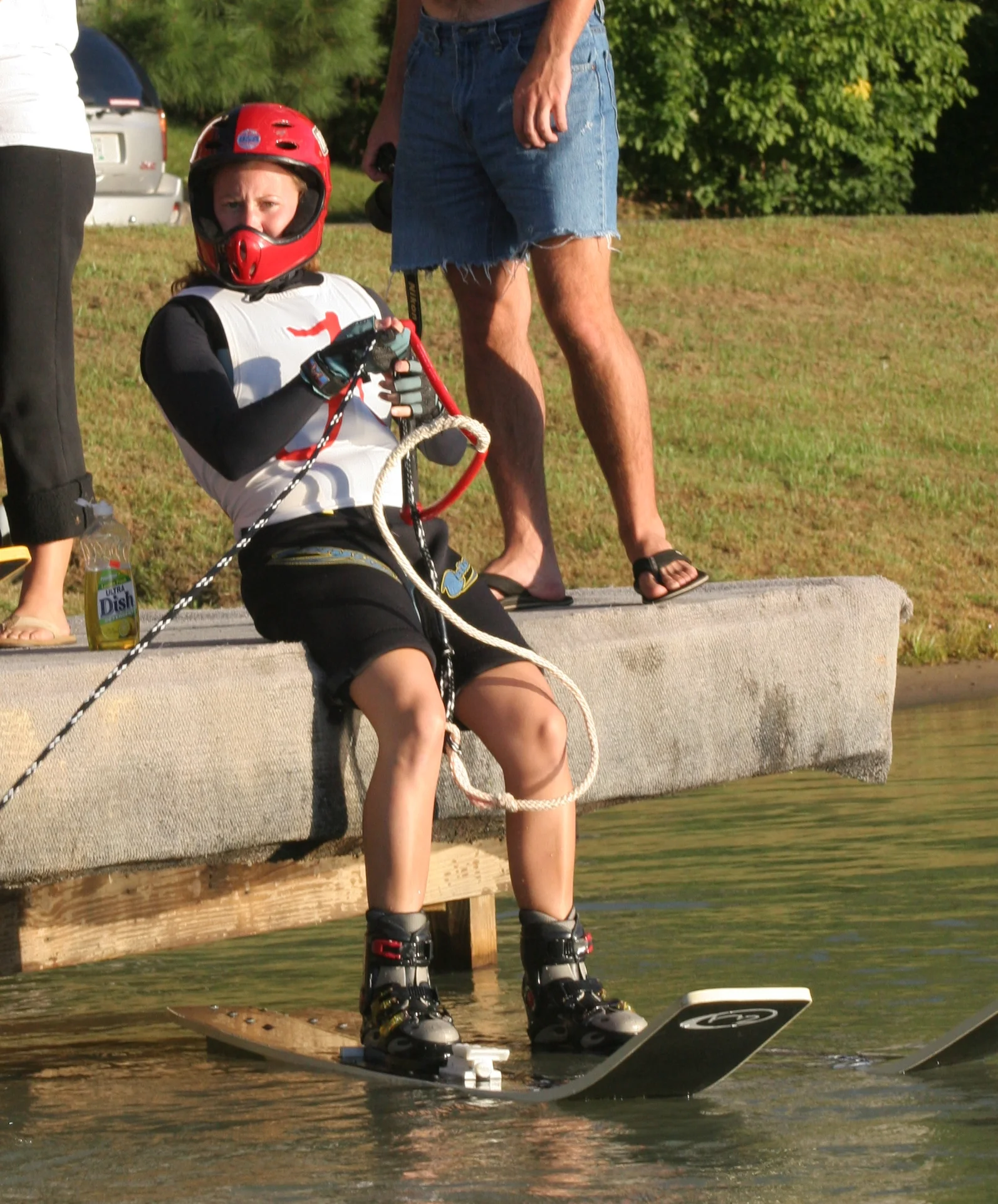 Jazmine Jumping at Collegiate Regionals '09