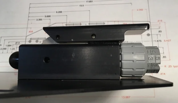 New smaller & lighter spring housing.