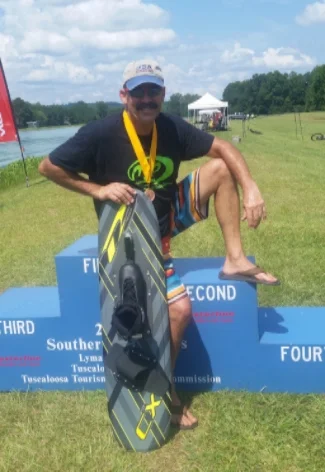 Another trick medal on my MOB system release at the Southern Regional Championships, Lymanland USA 7.20.2016