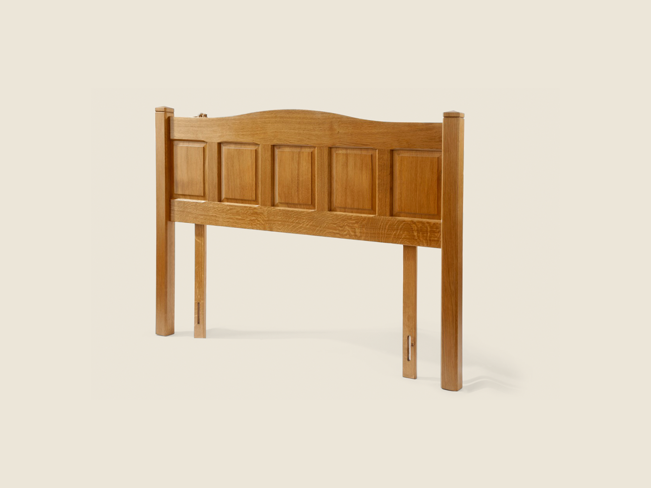 BF704 Oak King-Size Headboard