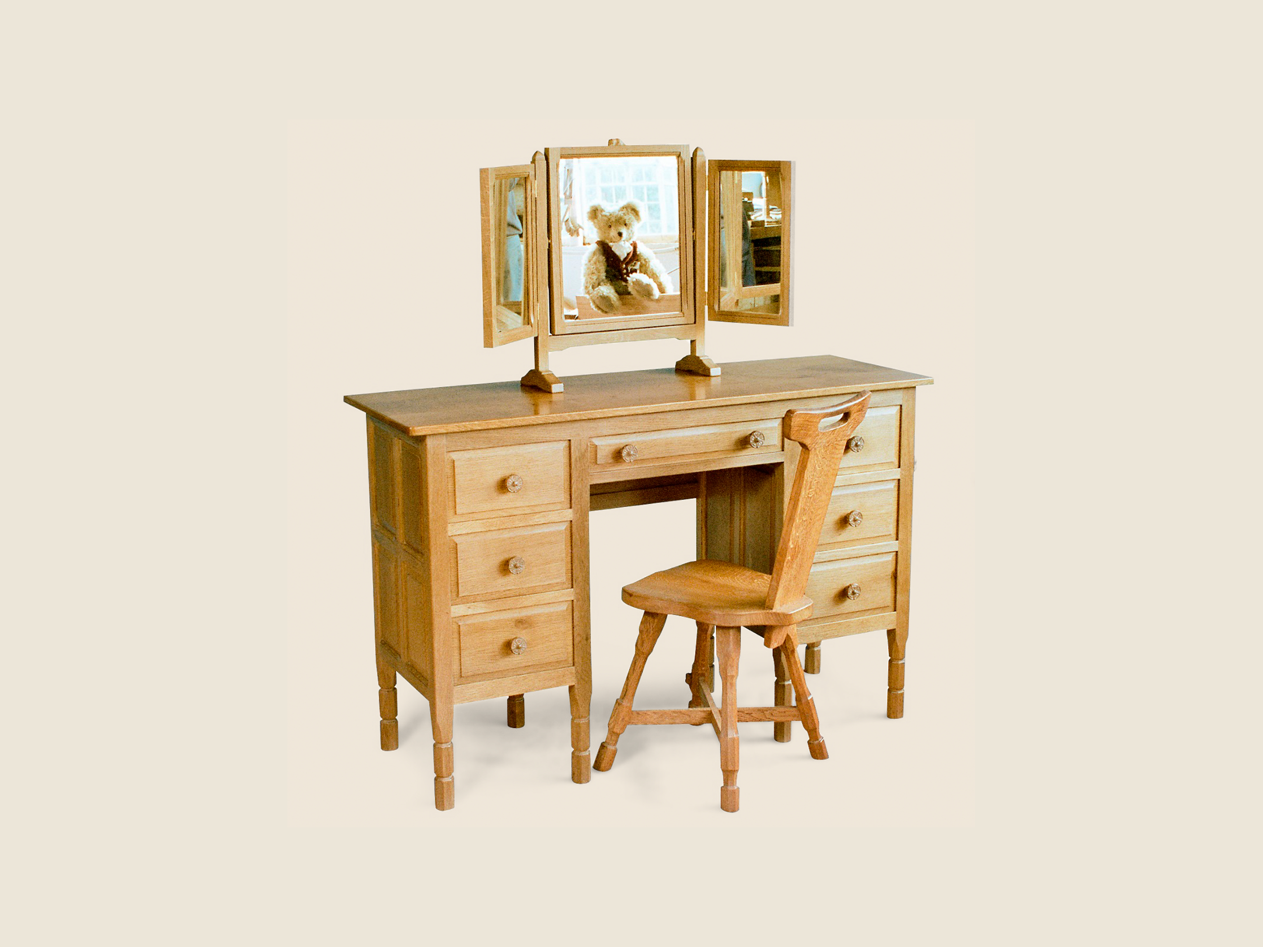 Oak Dressing Table