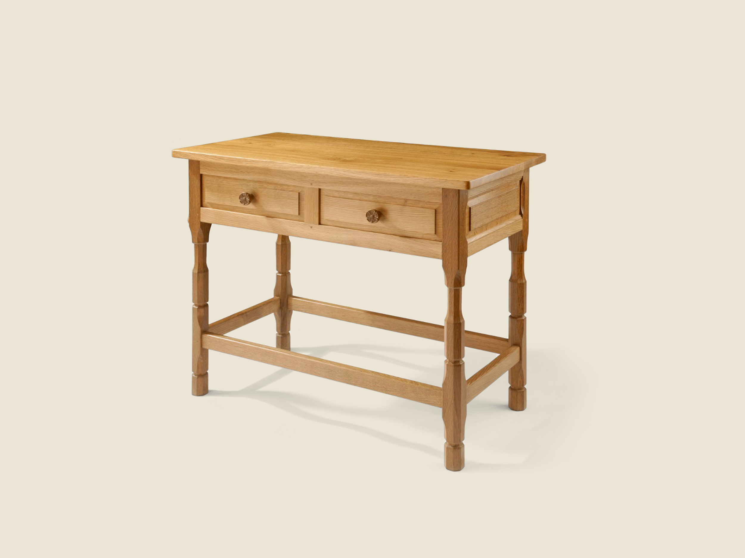 BF1007 Solid Oak Hall Table 