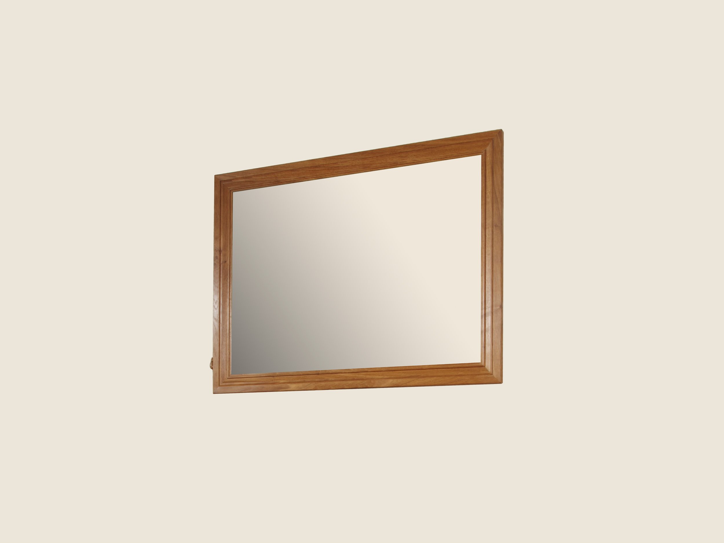BF1116 Oak Rectangular Mirror