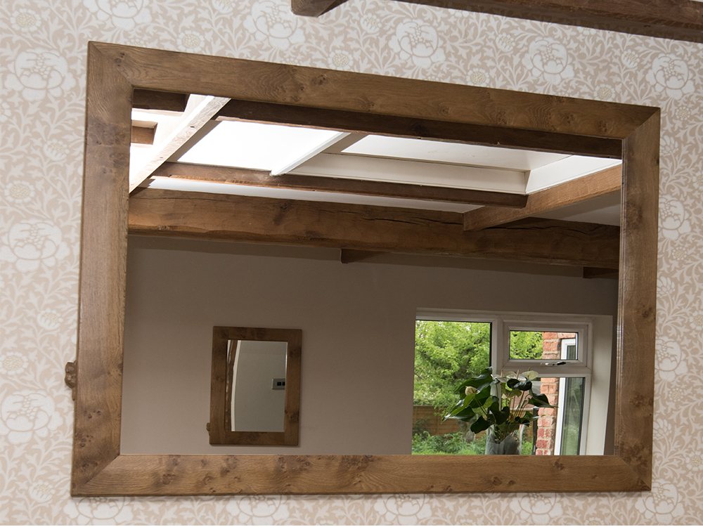 BF1125 "Pippy" Oak Mirror