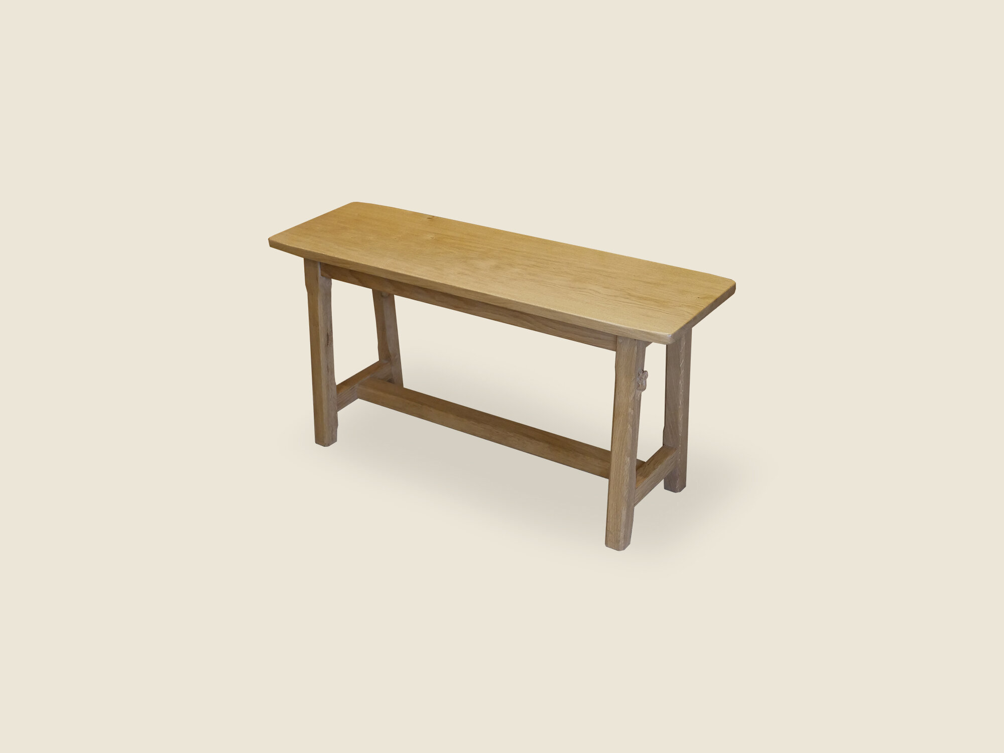 BF231 Contemporary Oak Bench 