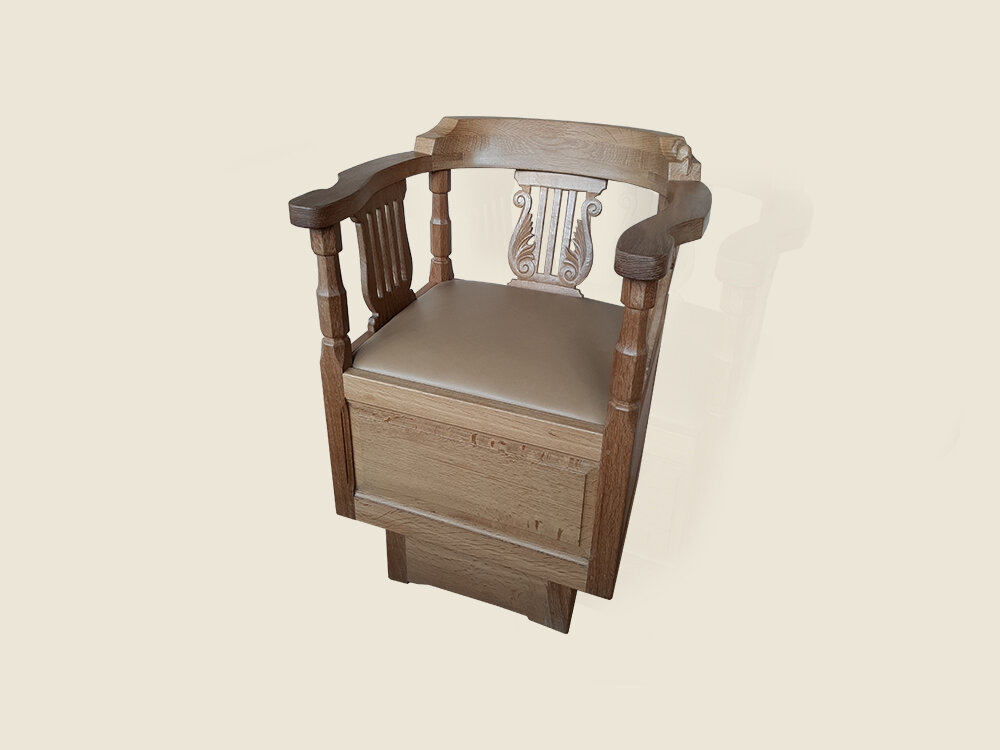 BF234 Swivel Base Monks Chair