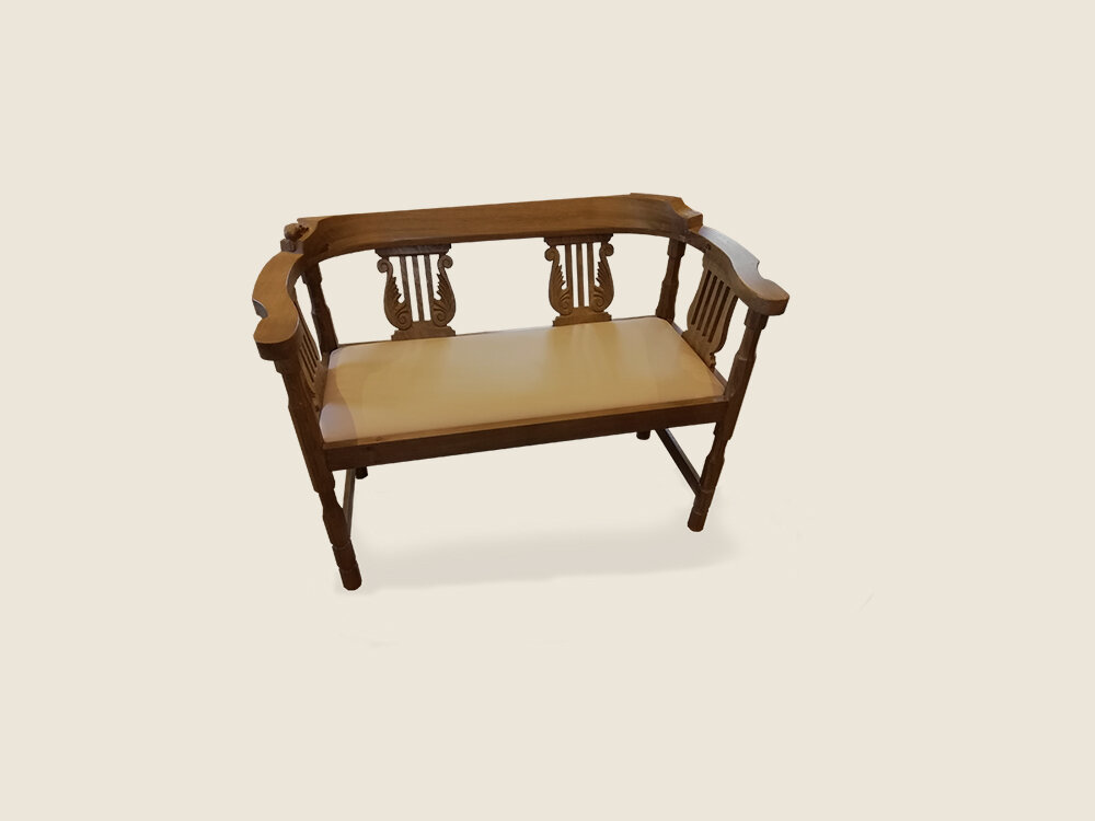 BF233 Twin Seated Monks Chair 