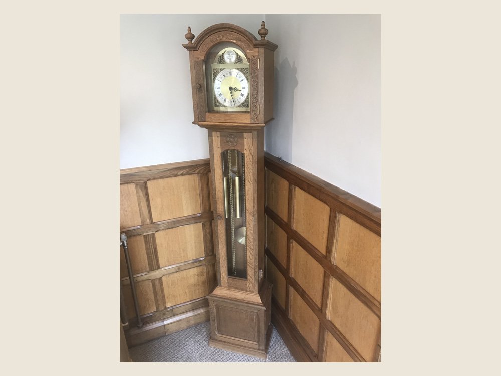 Vintage Beavernam Grandfather Clock SOLD