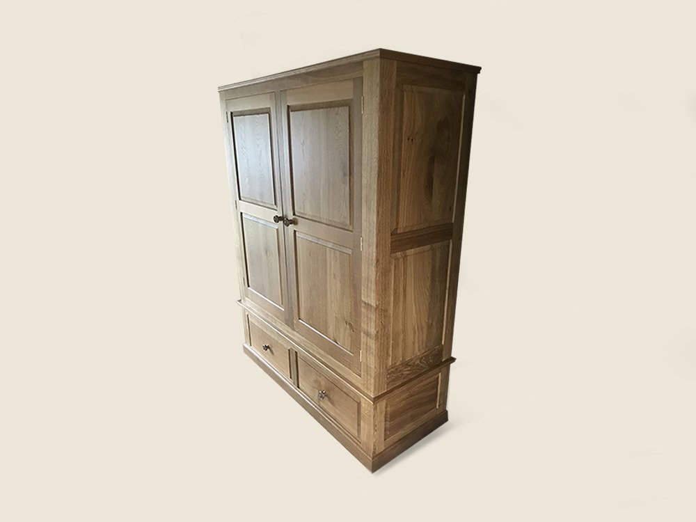 BF715 Wardrobe with 2 Lower Drawers