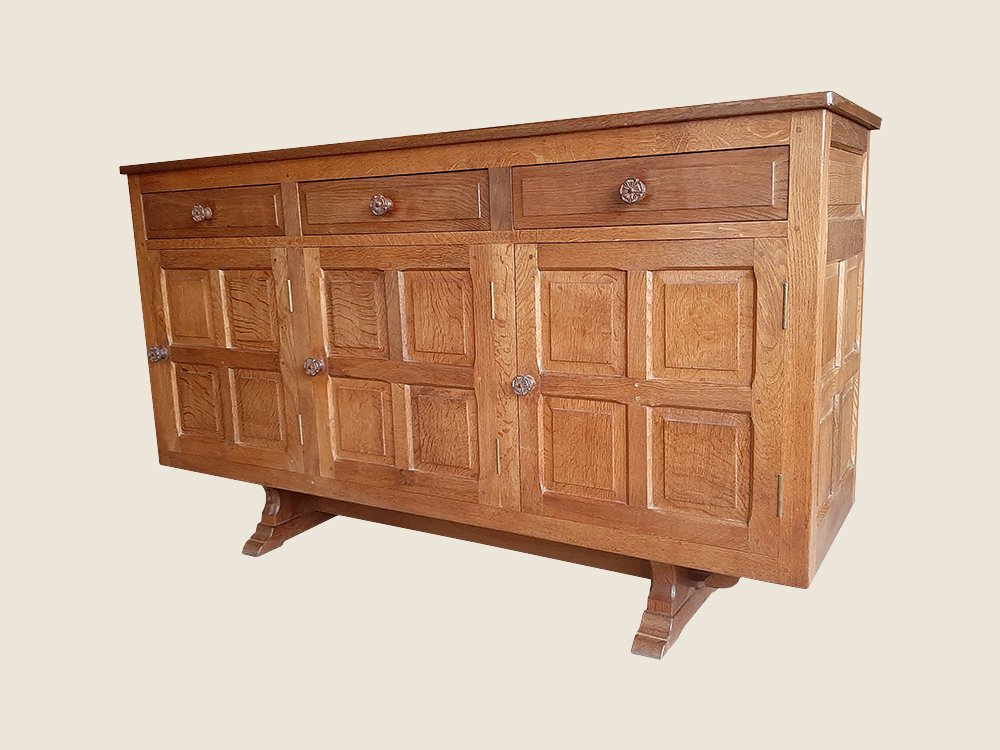 Early Vintage 5' Sideboard on Feet SOLD