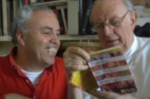 With Dario Fo