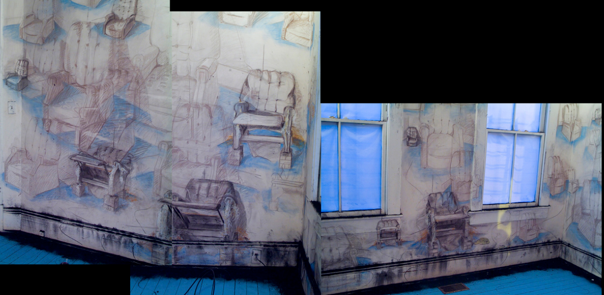bedroom (detail), HOUSE First Installment: 7Rooms, House Art, Savannah, GA