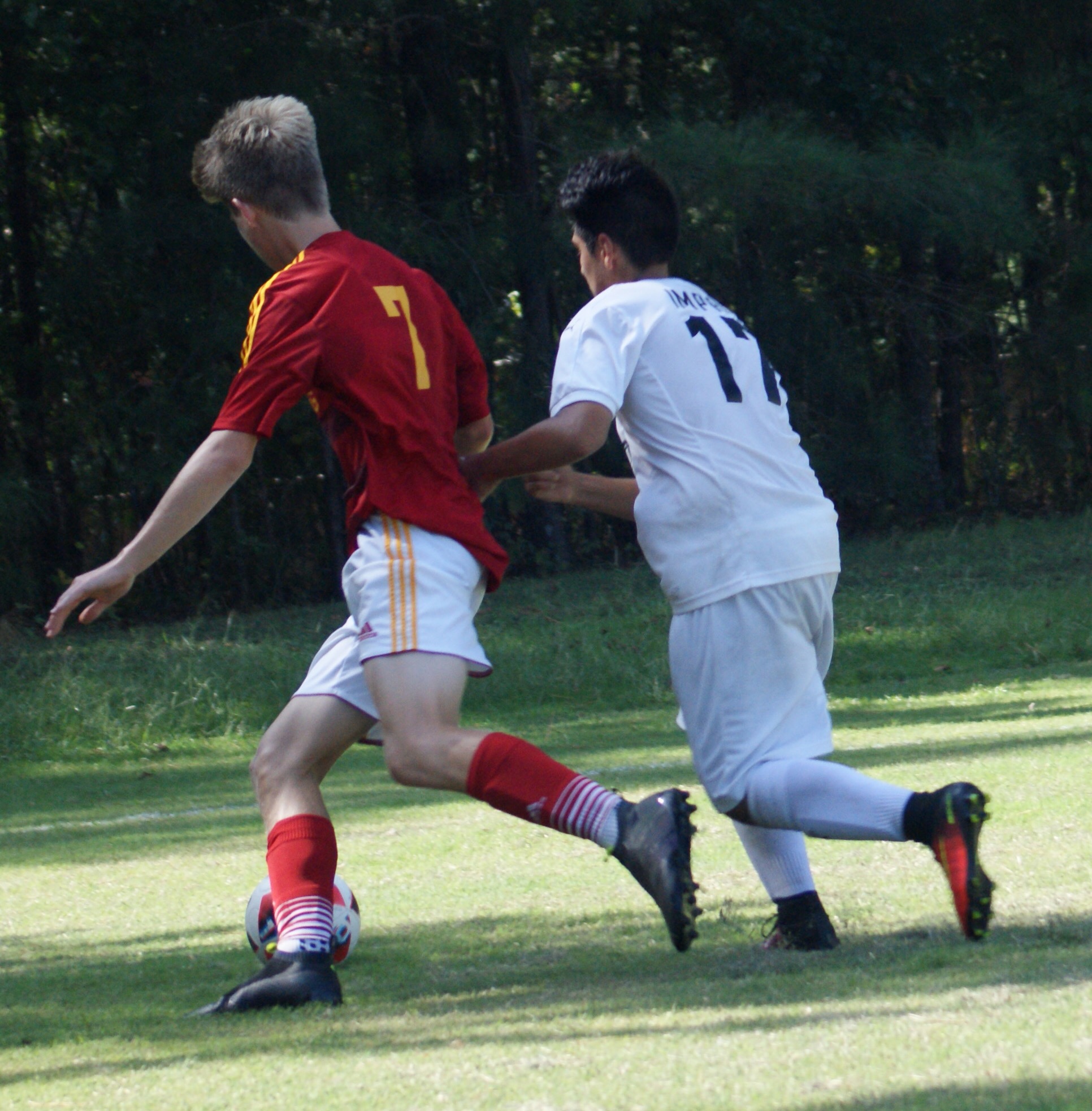 Pictured above, Tripp Lankford #7, playing for AFC Lightning.