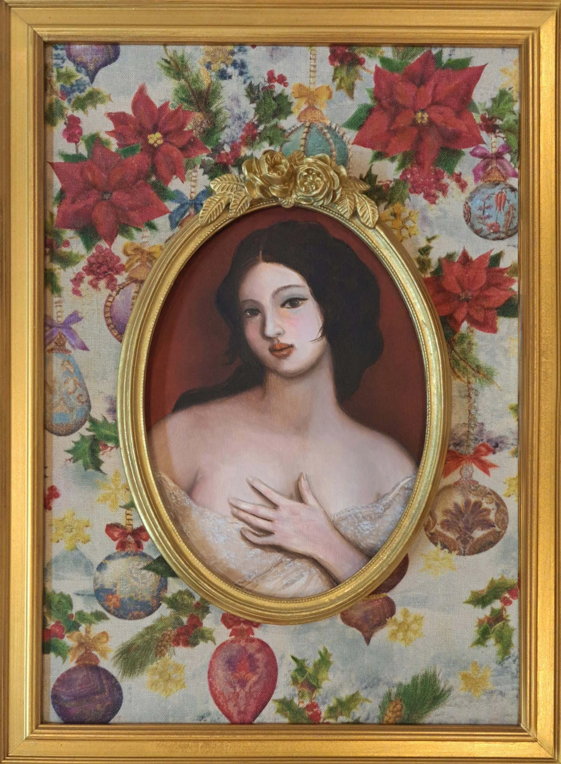 Jaeyi Kim, Fortune Cookie 17, Oil on panel