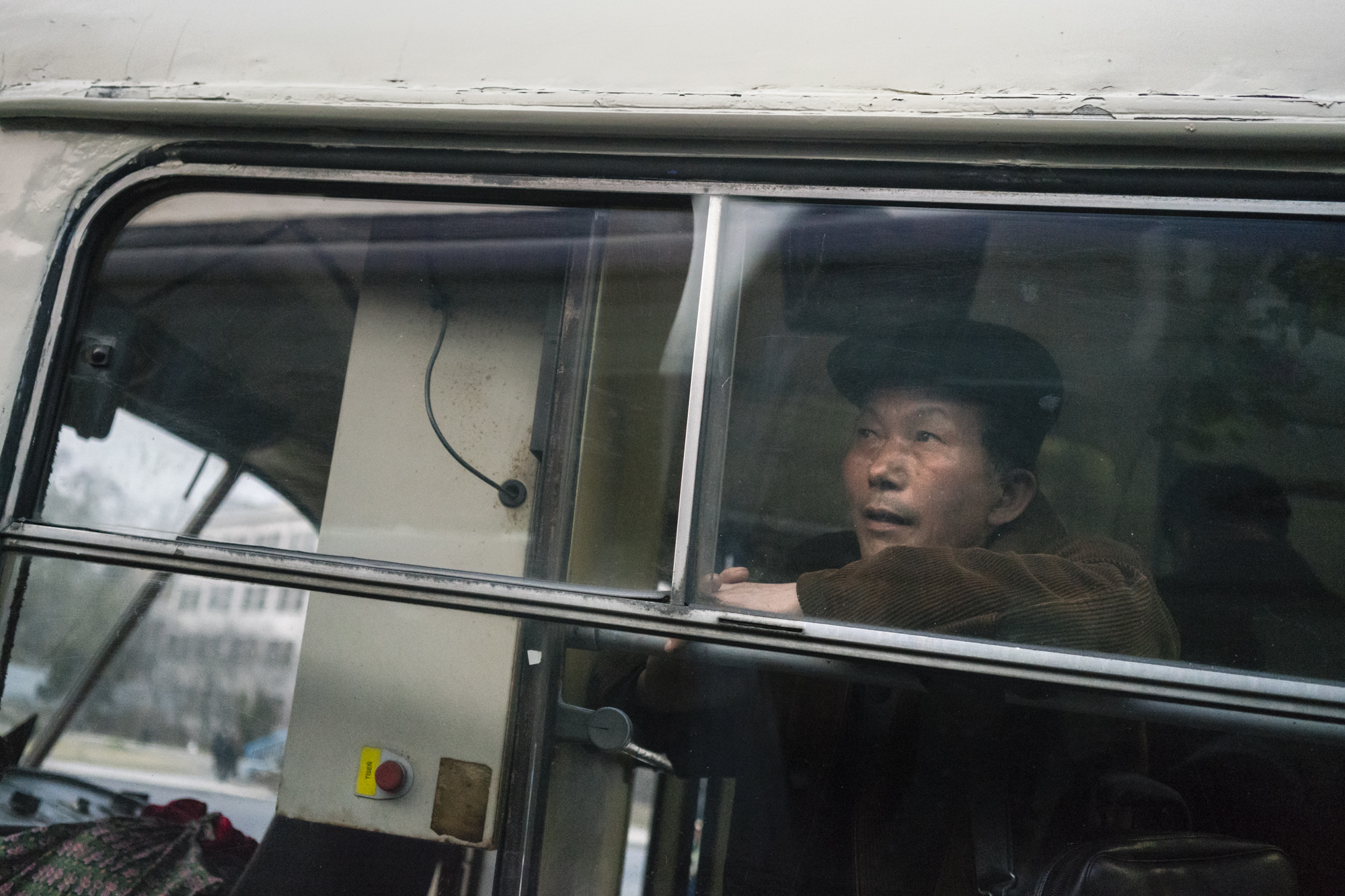 In North Korea, public transportation connecting the main towns is nearly nonexistent, citizens need permits to go from one place to another. By entering and leaving Pyongyang and other major cities, soldiers are assigned at checkpoints placed on th