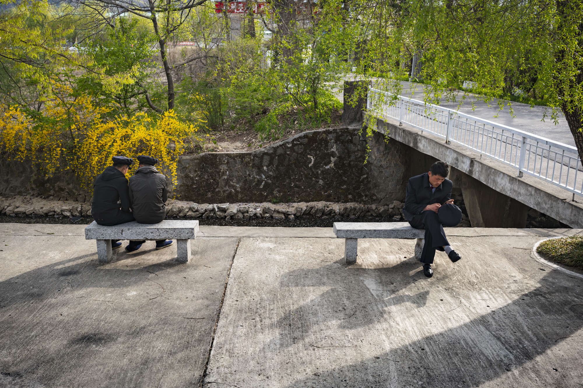  Students of the Wŏnsan Agricultural University. 