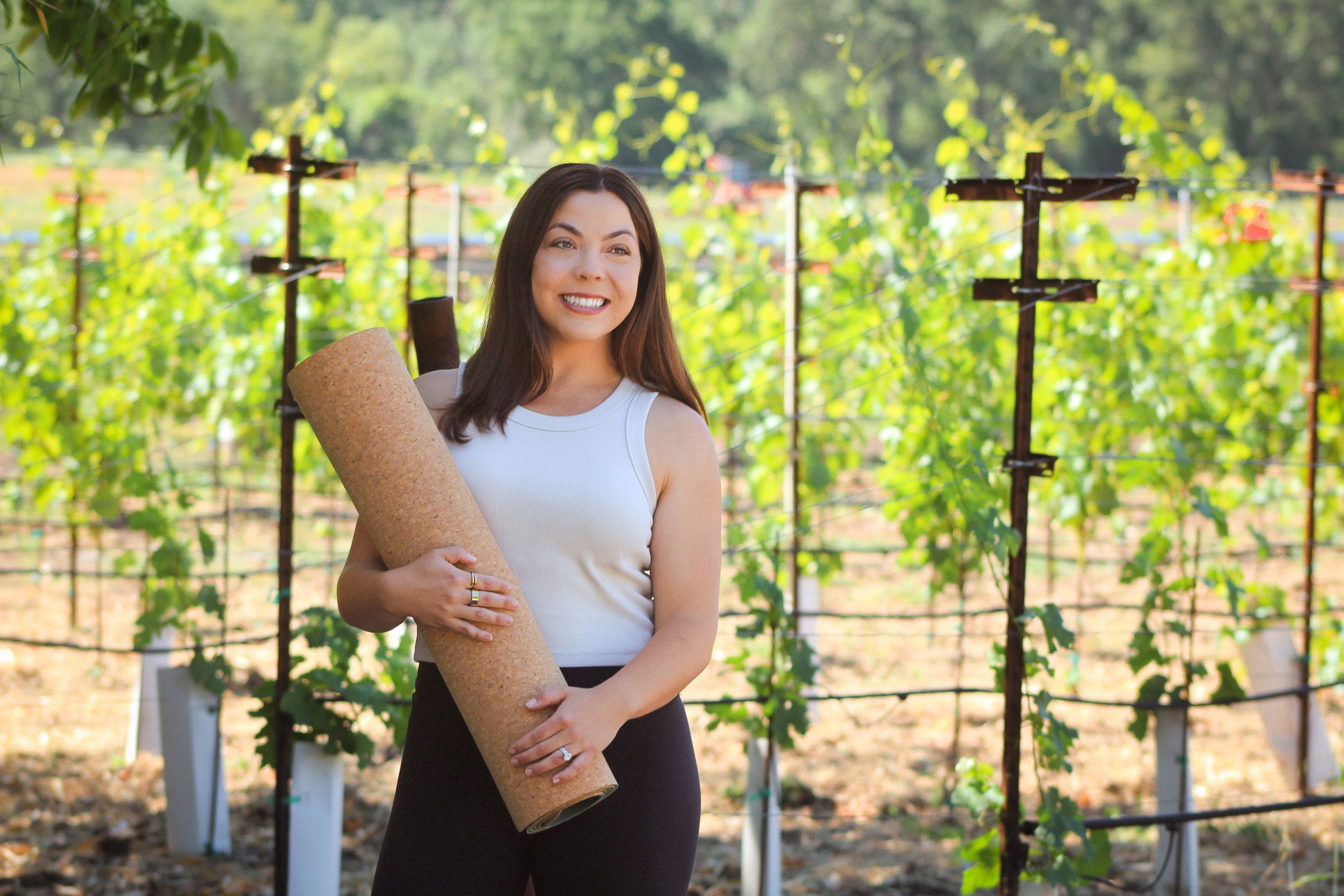 Yoga in the Vineyard