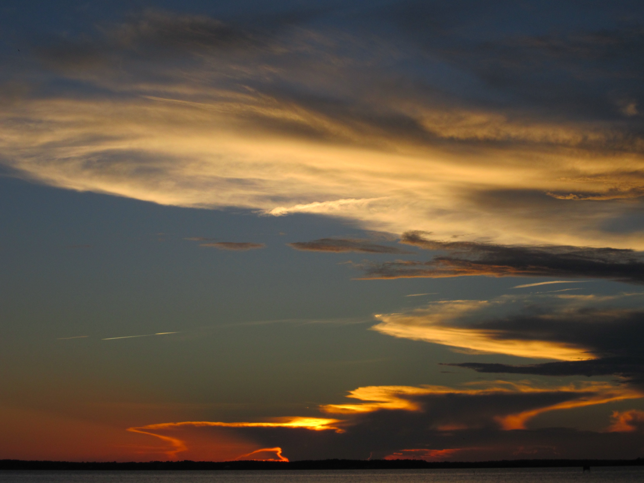 Cedar Island sunset