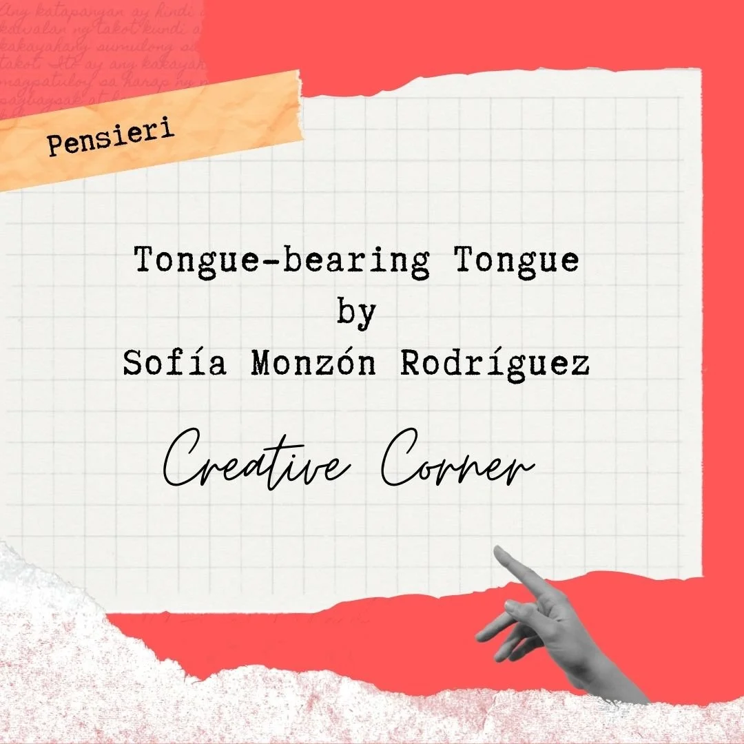 Tongue-bearing Tongue by Sofía Monzón Rodríguez
