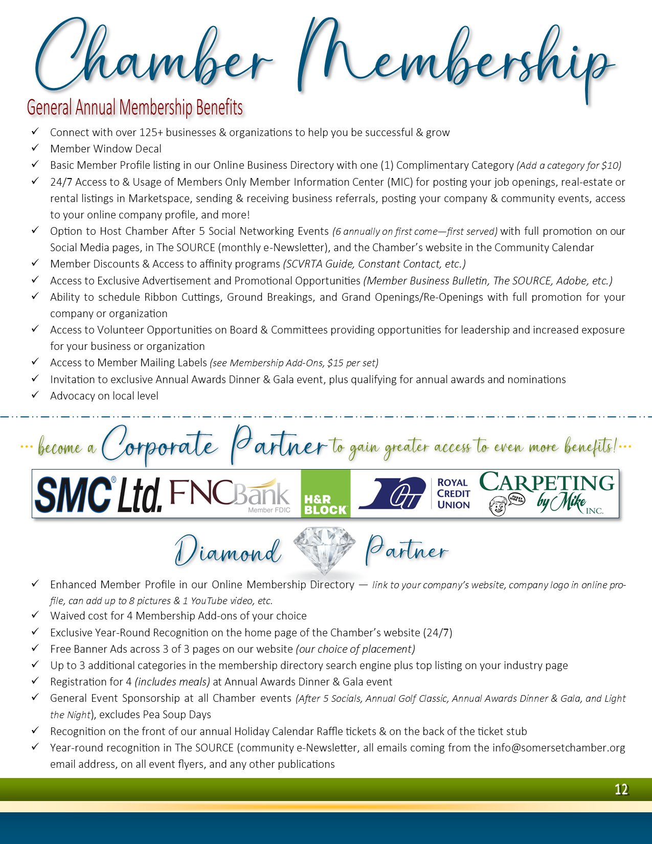 Somerset Chamber of Commerce Somerset, WI