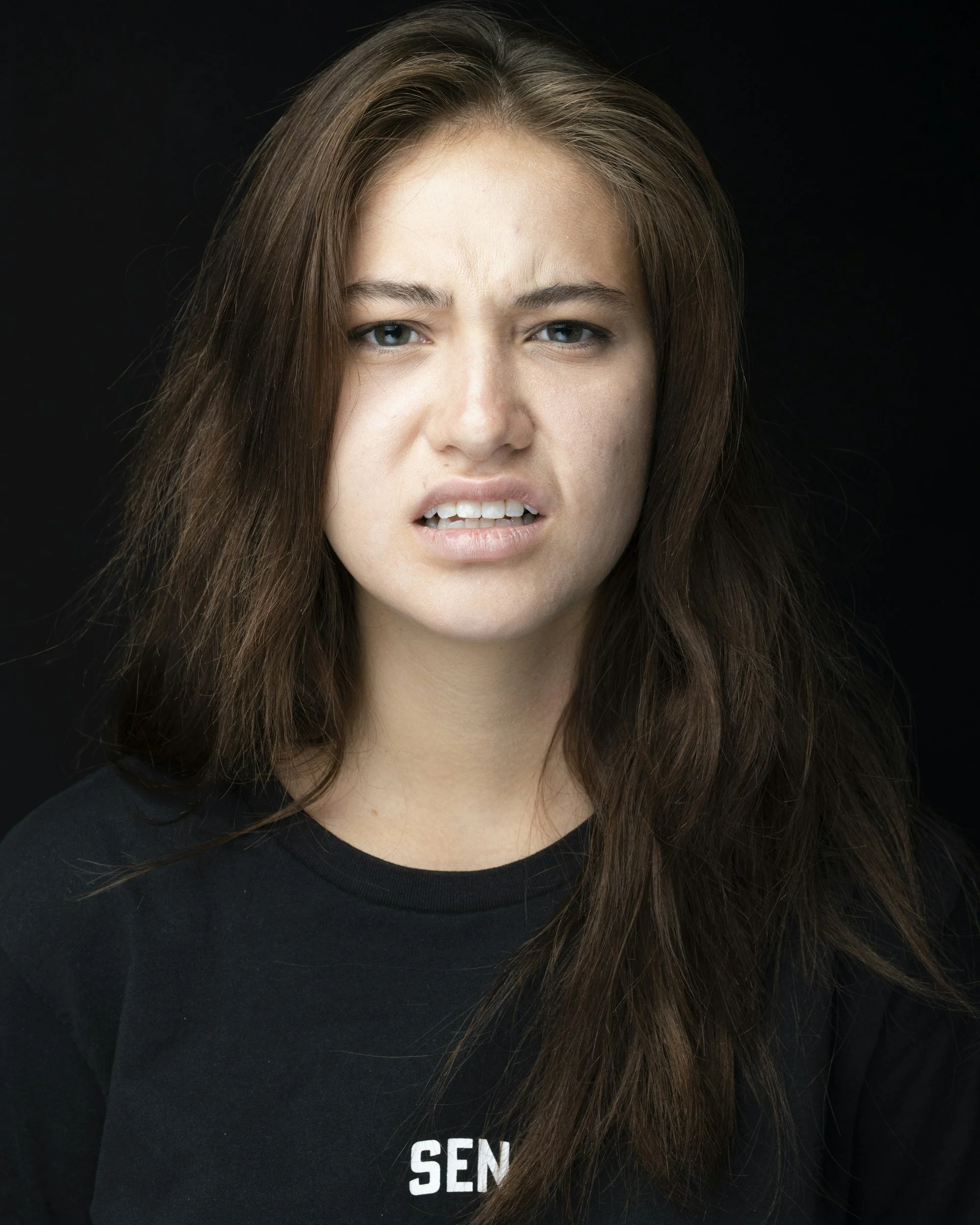 image of woman looking disgusted