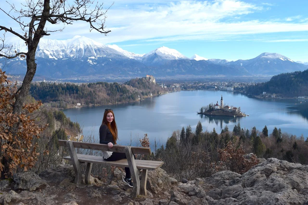 Yes...this is taken in winter because it's the best shot i have of lake bled, but it's equally pretty in summer (if you don't get a cloudy day which i sadly did!)