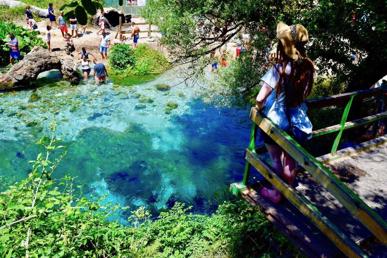 the blue eye, albania