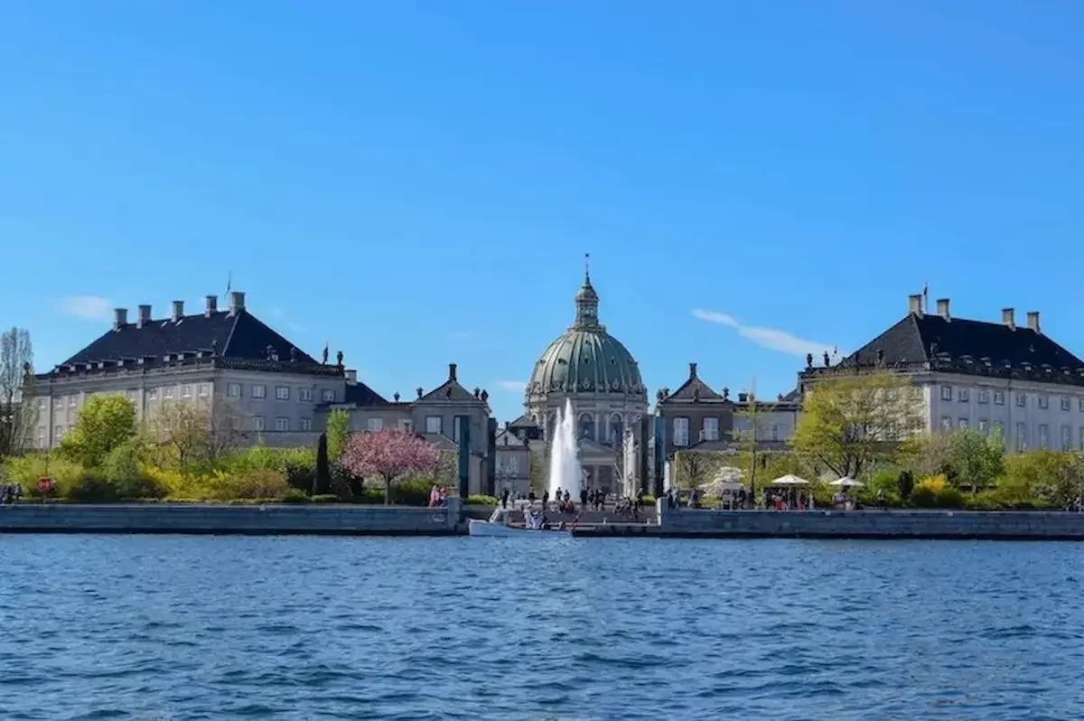 View from a boat tour along Copenhagen's canals